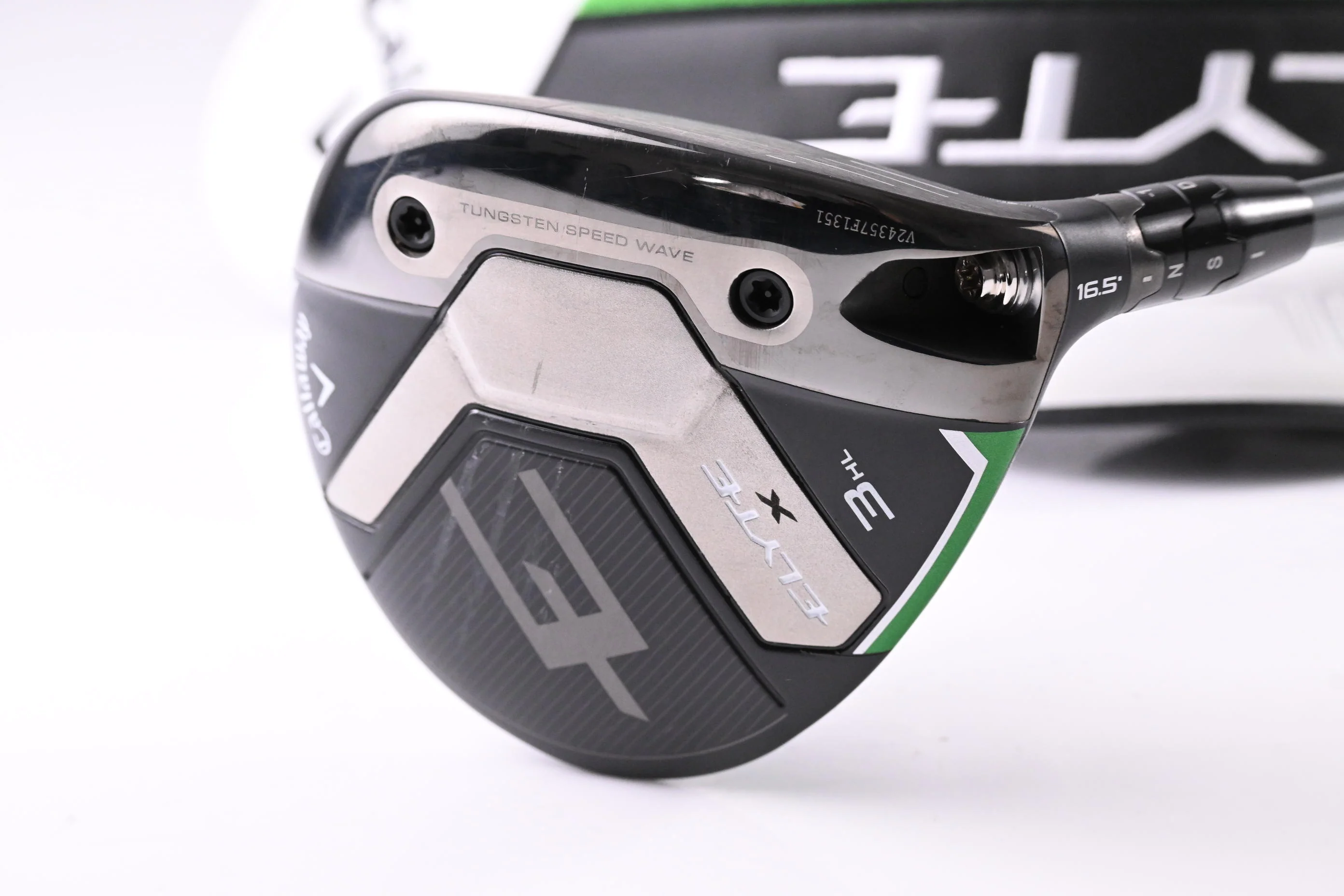 Callaway Elyte X #3HL Wood / 16.5 Degree / Regular Flex Denali Charcoal 60 Shaft - Image 2