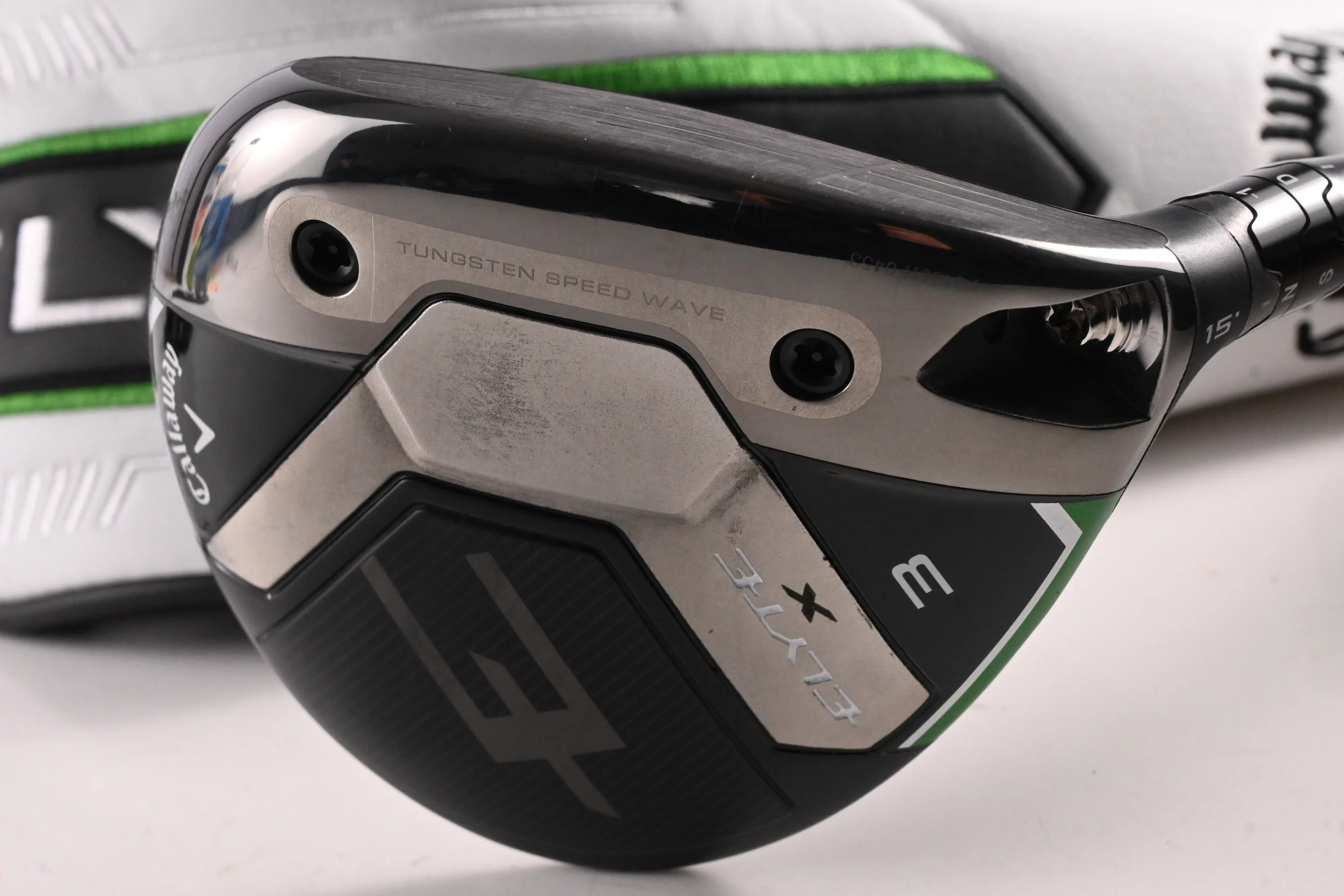 Callaway Elyte X #3 Wood / 15 Degree / Stiff Flex Denali Charcoal 70 Shaft - Image 2