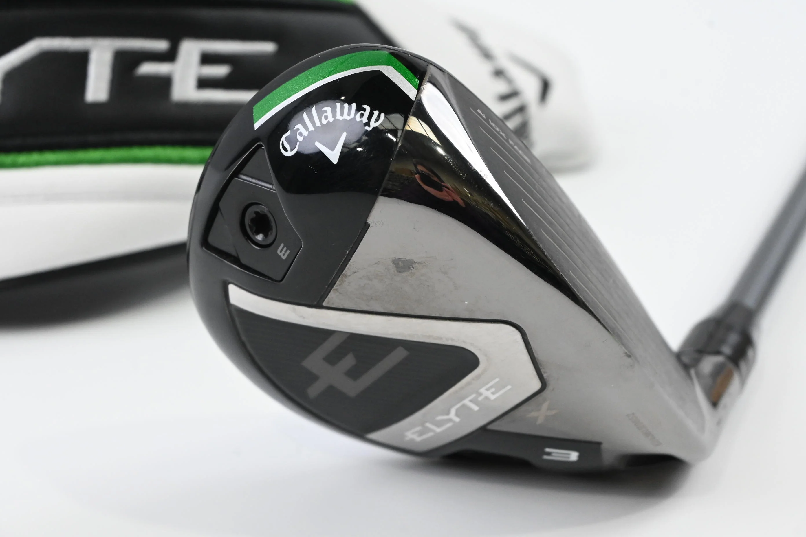 Callaway Elyte X #3 Hybrid / 18 Degree / Stiff Flex Denali Charcoal 70 Shaft