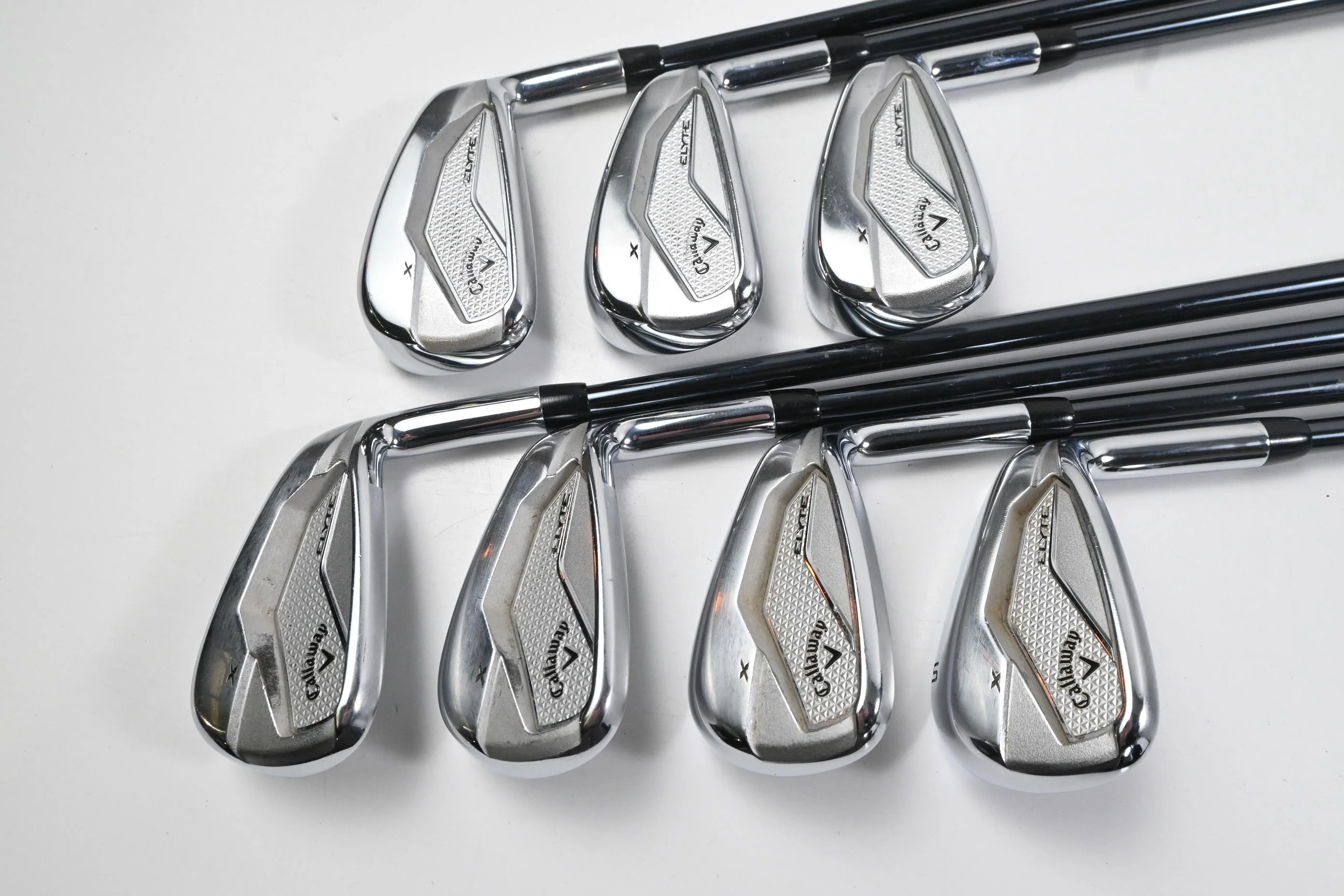 Callaway Elyte X Irons / 6-PW+GW+SW / Regular Flex Recoil Dart 70 Shafts - Image 2