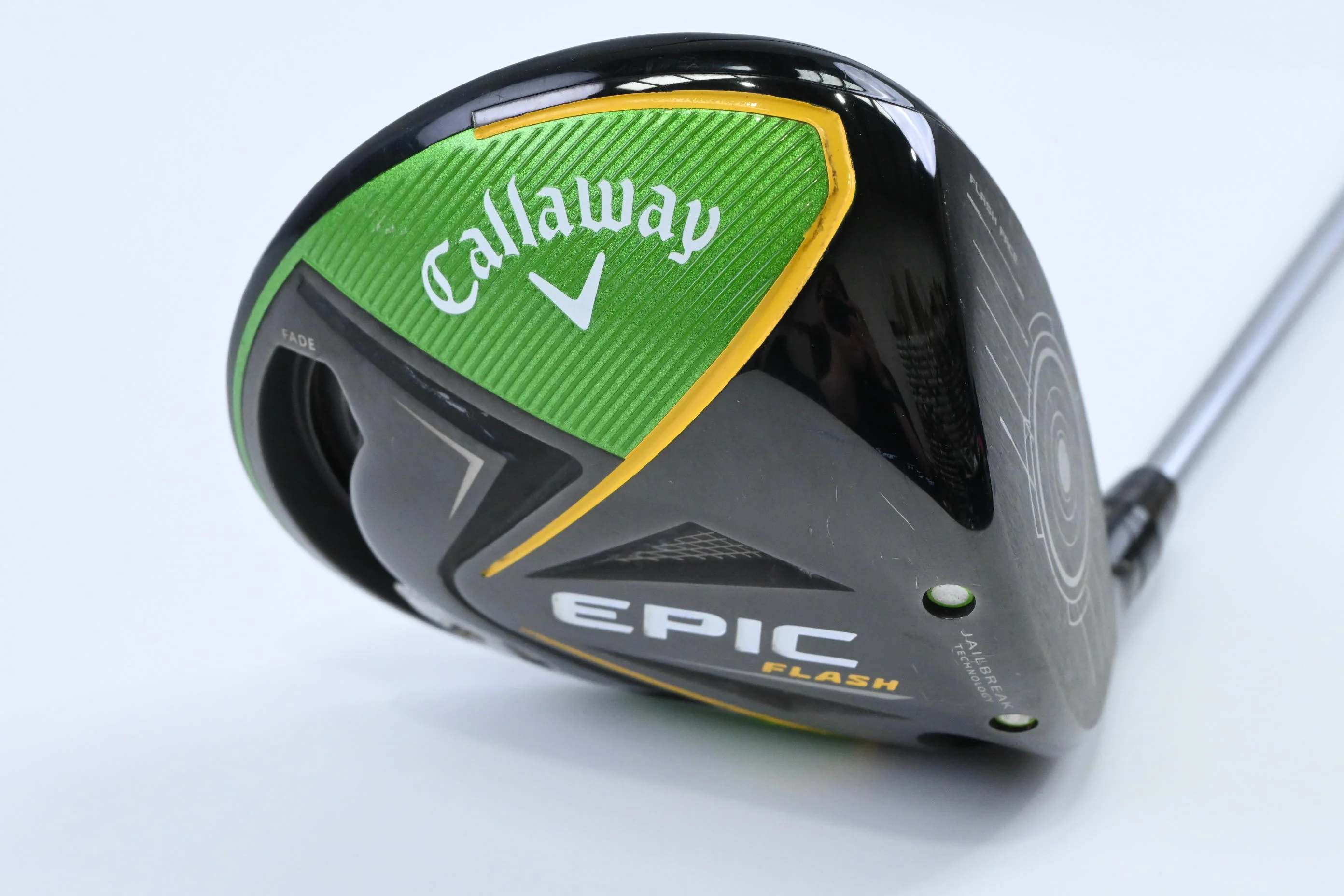Callaway Epic Flash Driver / 9 Degree / Stiff Flex Project X Evenflow Green 55
