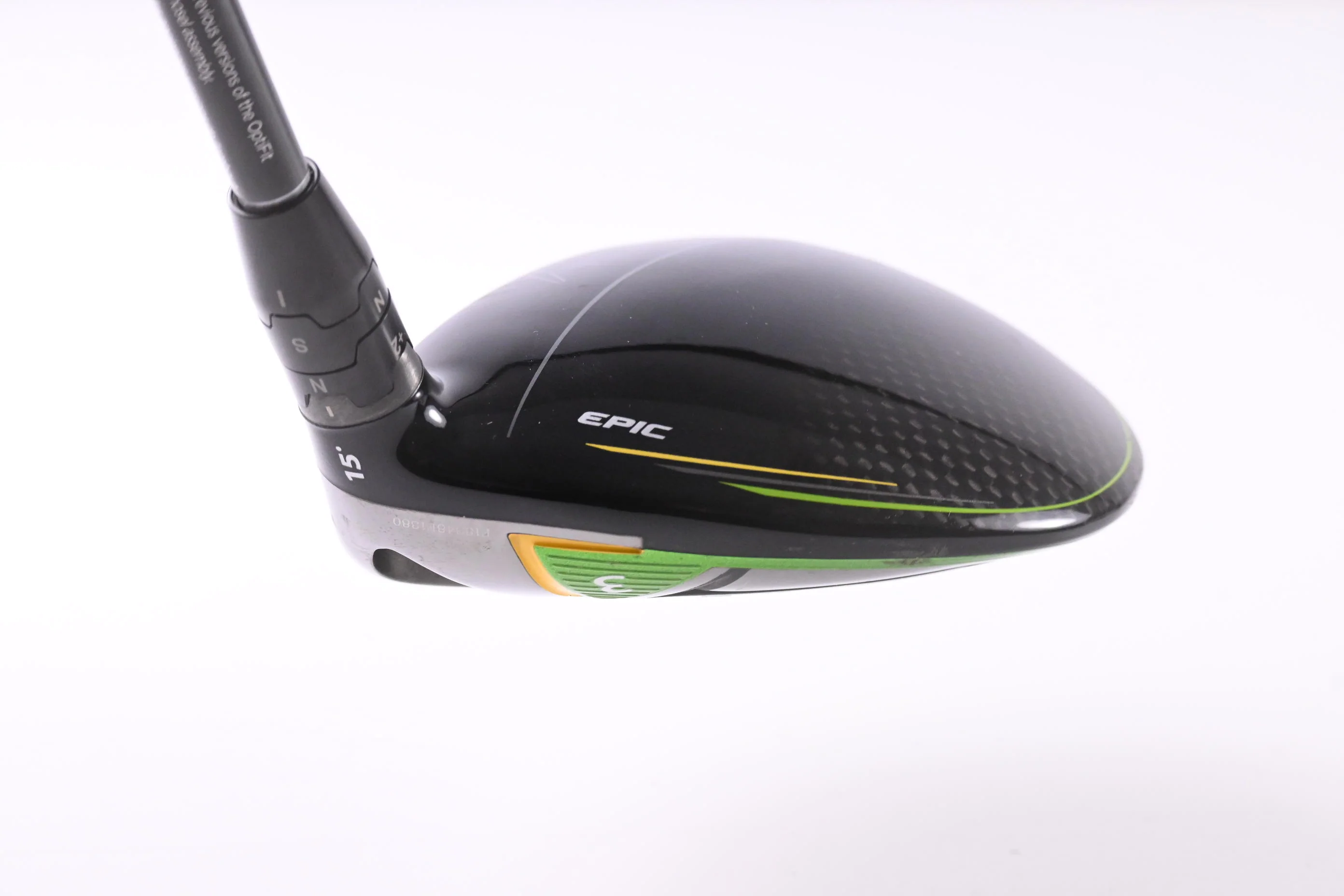 Callaway Epic Flash #3 Wood / 15 Degree / Senior Flex Evenflow Silver 55 Shaft - Image 5