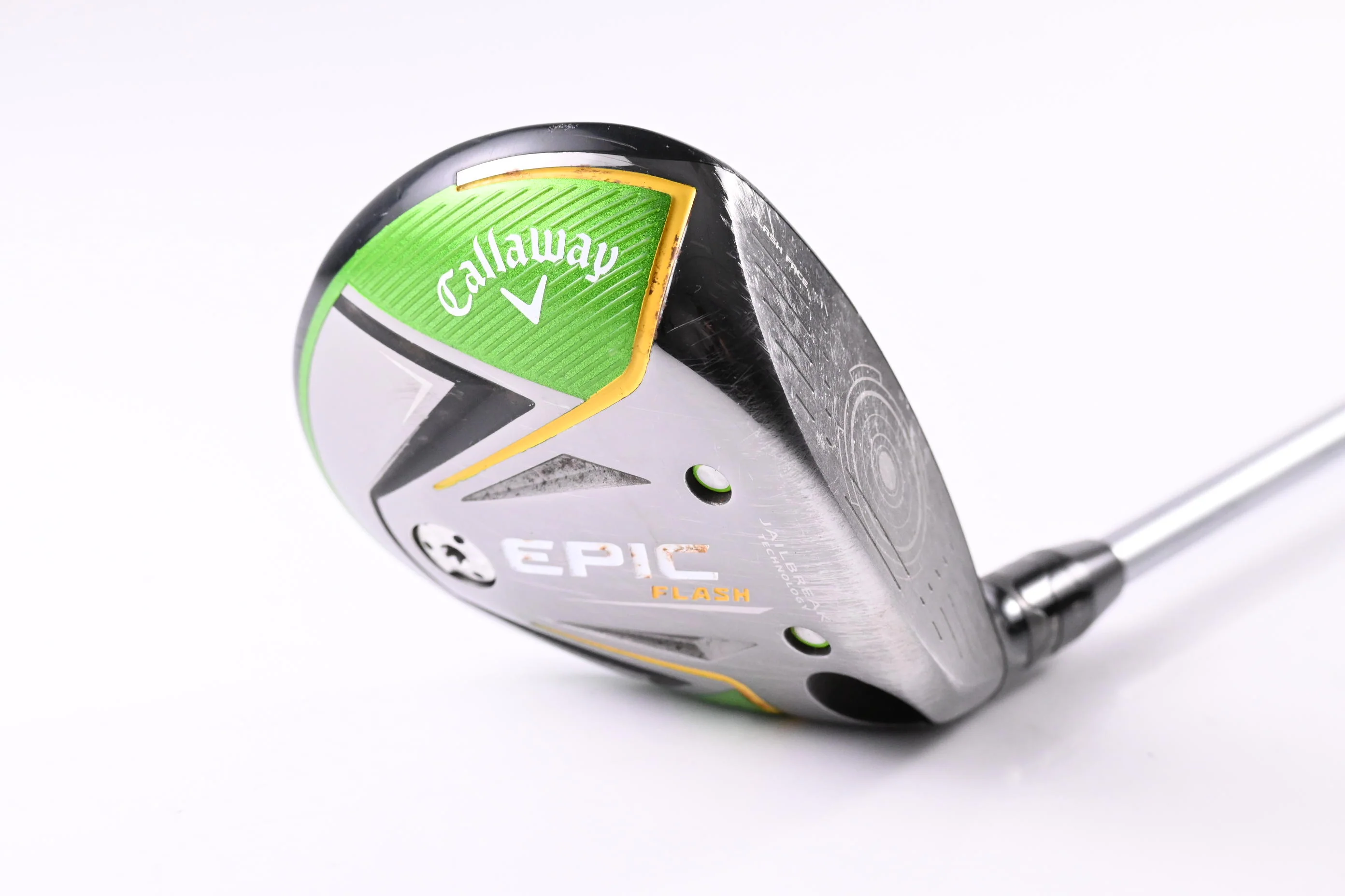 Callaway Epic Flash #3 Wood / 15 Degree / Regular Flex Evenflow Green 65 Shaft