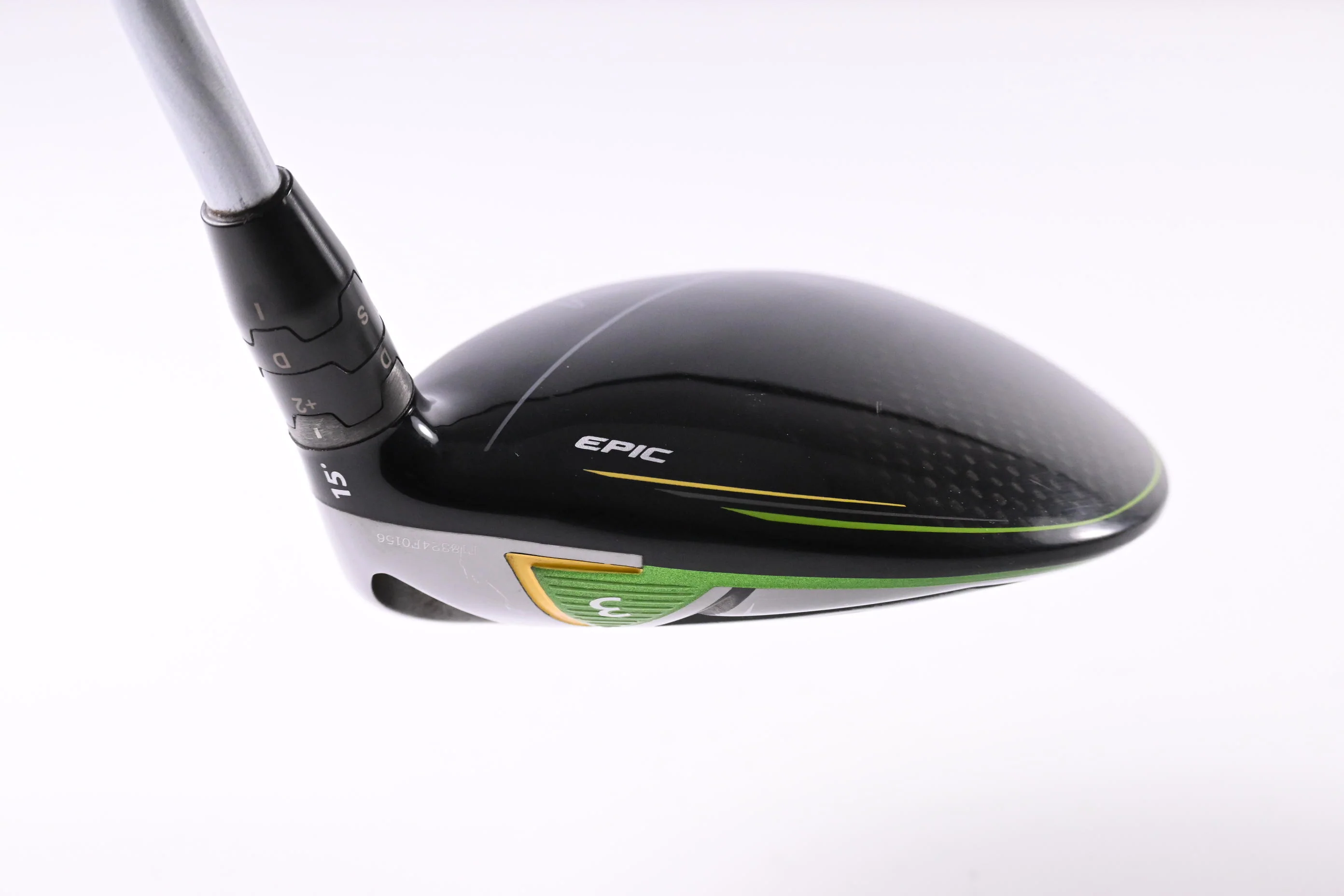 Callaway Epic Flash #3 Wood / 15 Degree / Regular Flex Evenflow Green 65 Shaft - Image 5