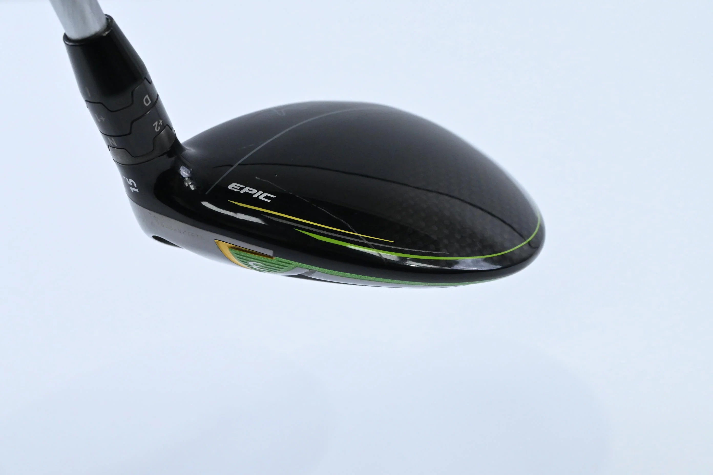 Callaway Epic Flash #3 Wood / 15 Degree / Regular Flex Evenflow Green 65 Shaft - Image 5