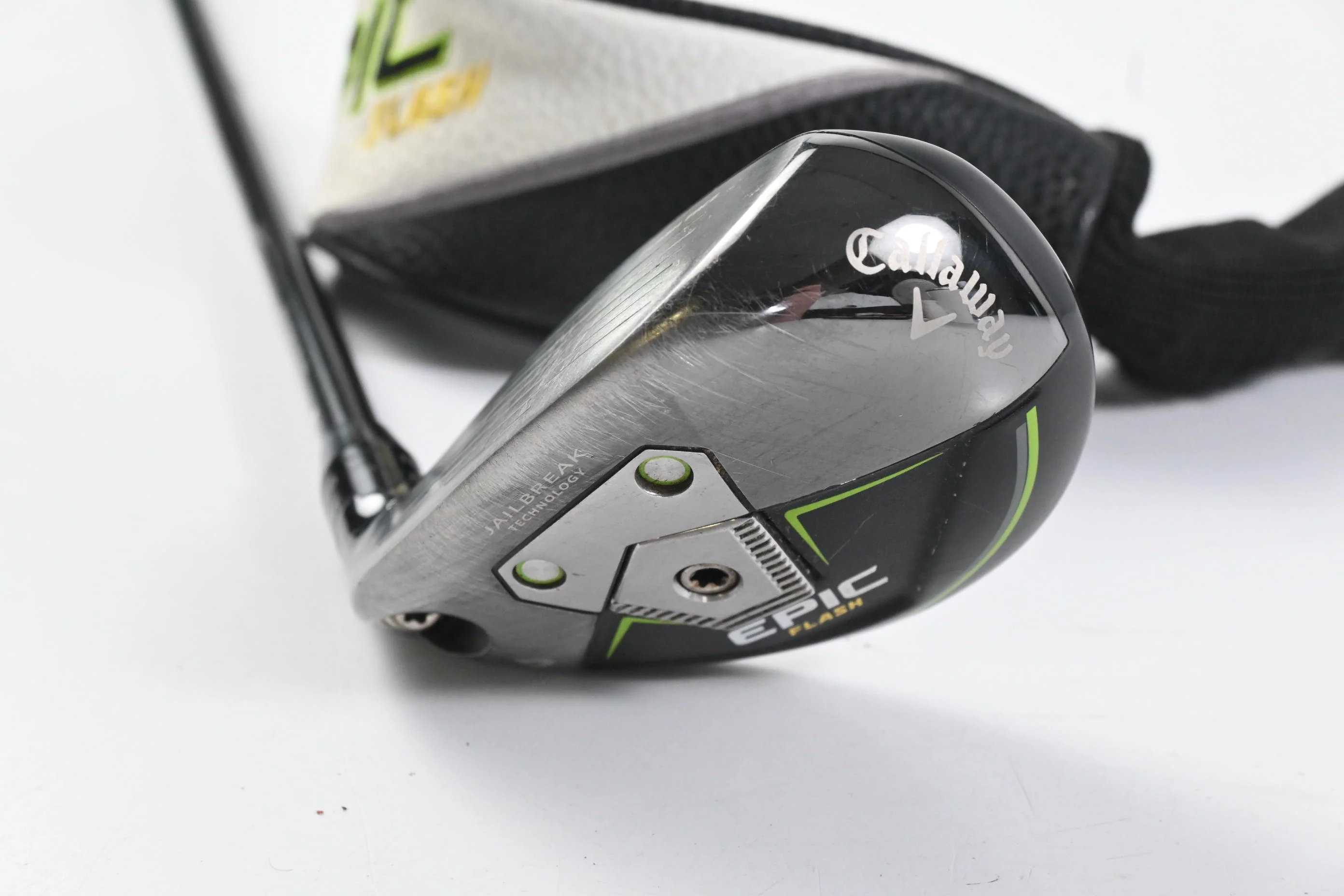 Left Hand Callaway Epic Flash #4 Hybrid / 21 Degree / Stiff Flex Tensei CK White