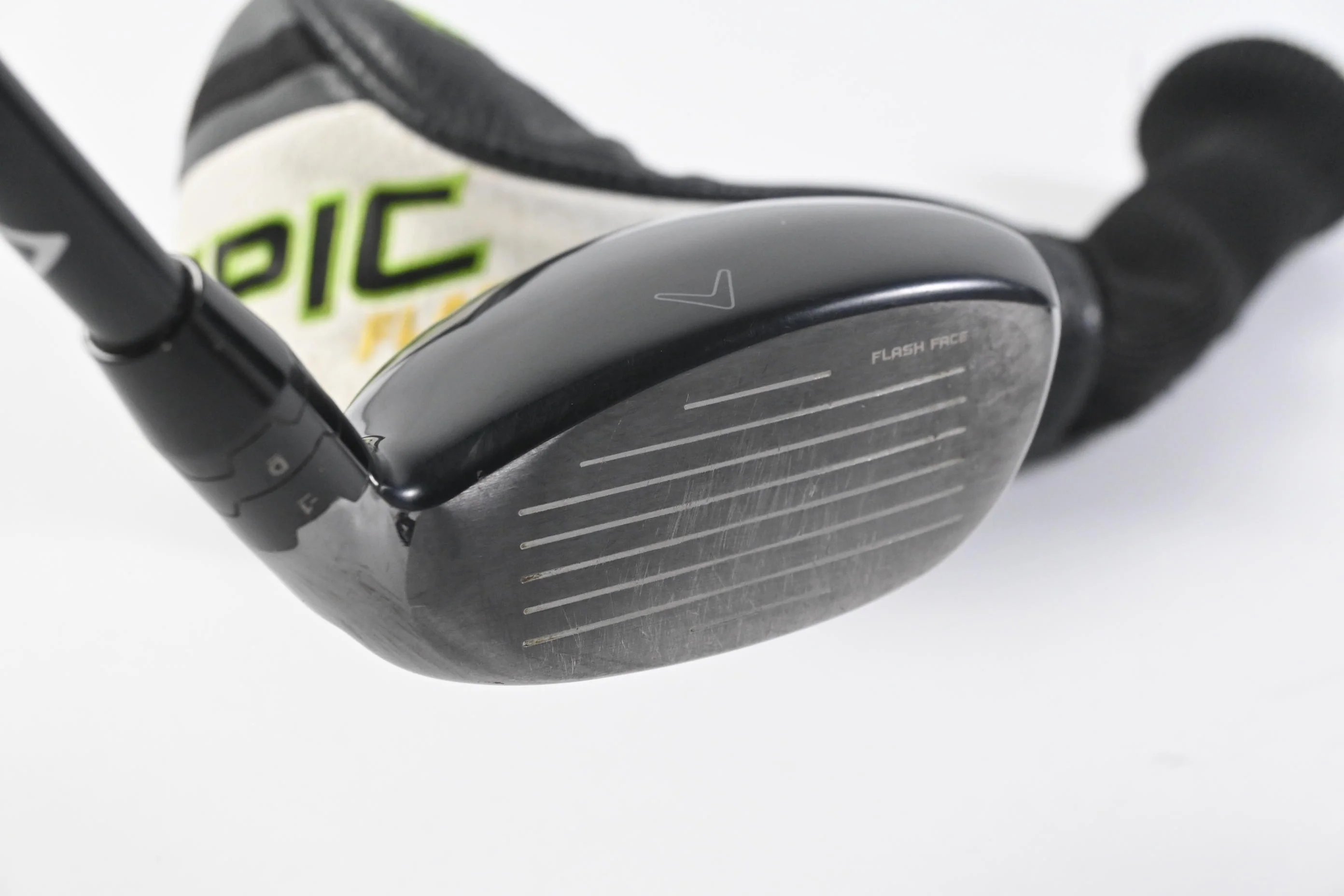 Left Hand Callaway Epic Flash #4 Hybrid / 21 Degree / Stiff Flex Tensei CK White - Image 4