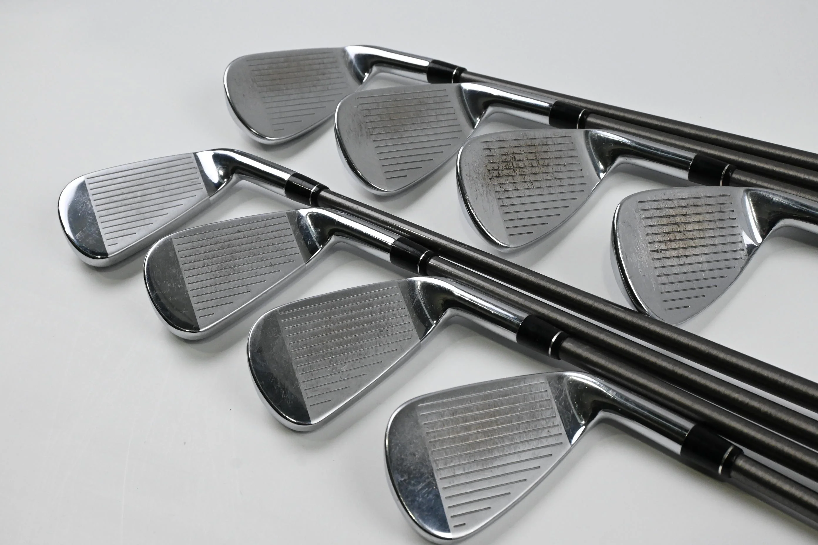Left Hand Callaway Epic Forged Irons / 5-PW+AW+GW / Stiff Flex Steelfiber FC90 - Image 3