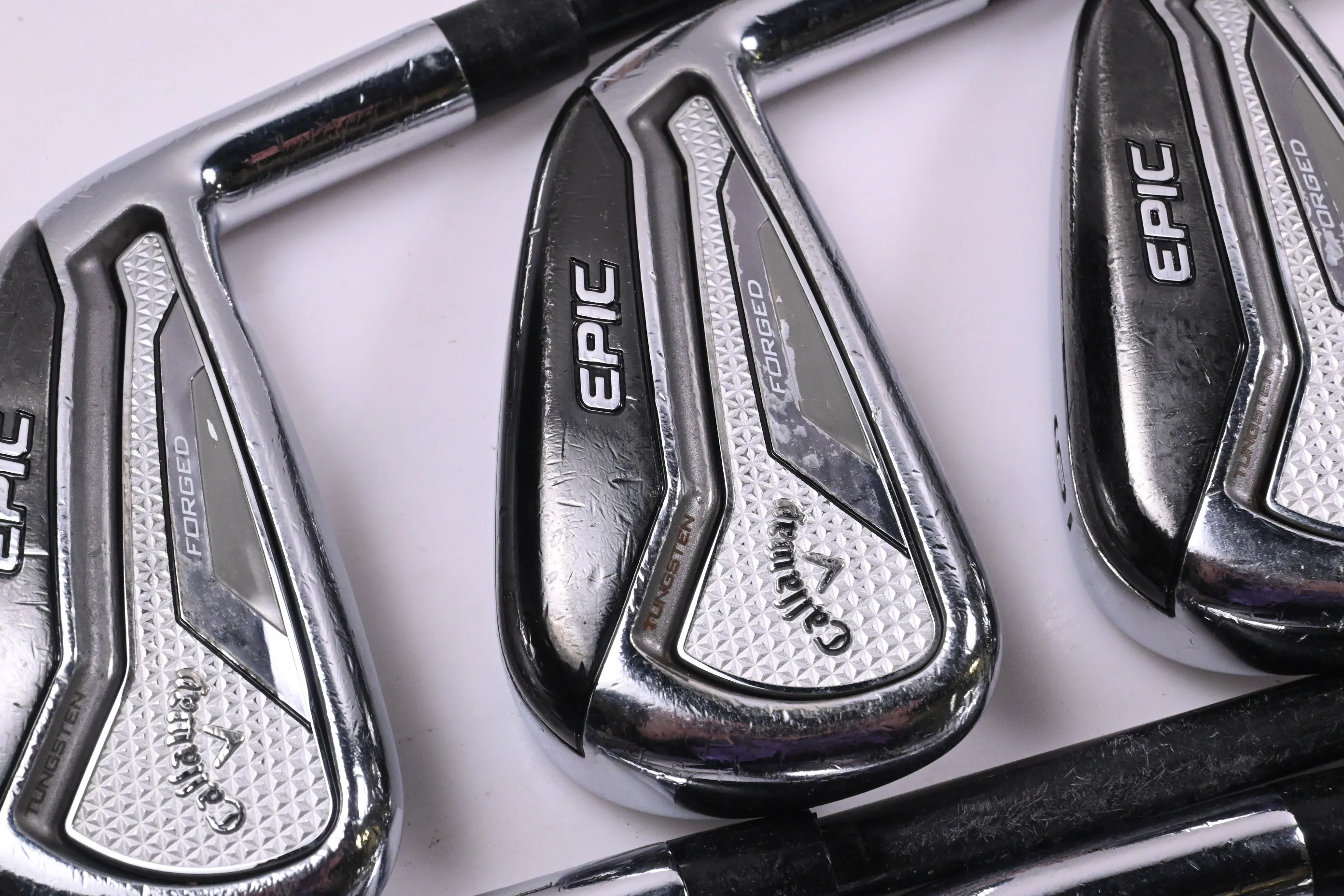 Callaway Epic Forged Irons / 4-9i / Regular Flex Tensei AV Silver 60 Shafts