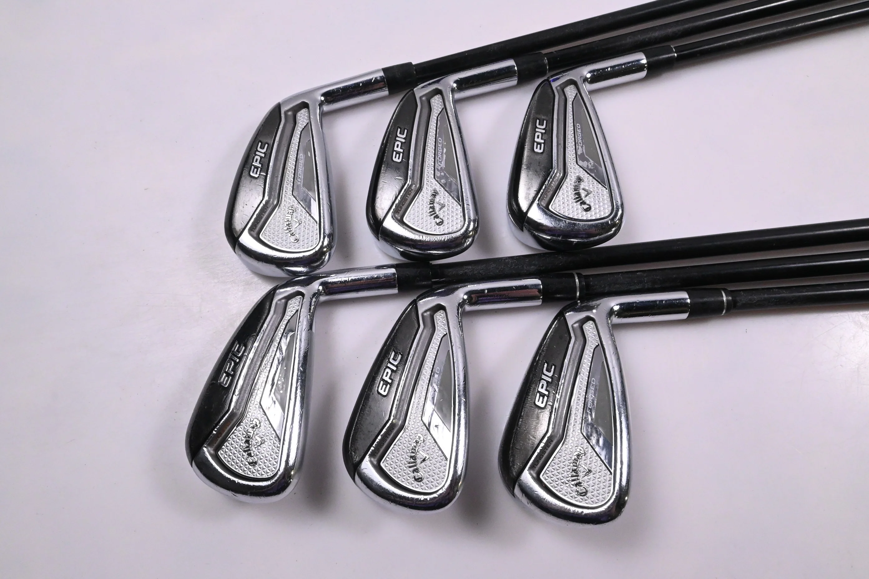 Callaway Epic Forged Irons / 4-9i / Regular Flex Tensei AV Silver 60 Shafts - Image 2