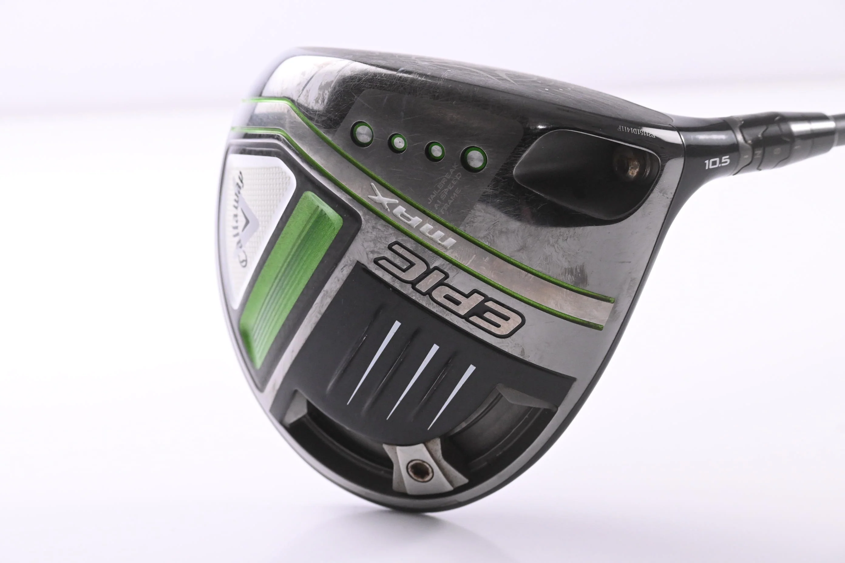 Callaway Epic Max Driver / 10.5 Degree / Regular Flex HZRDUS Smoke iM10 Green 60 - Image 2