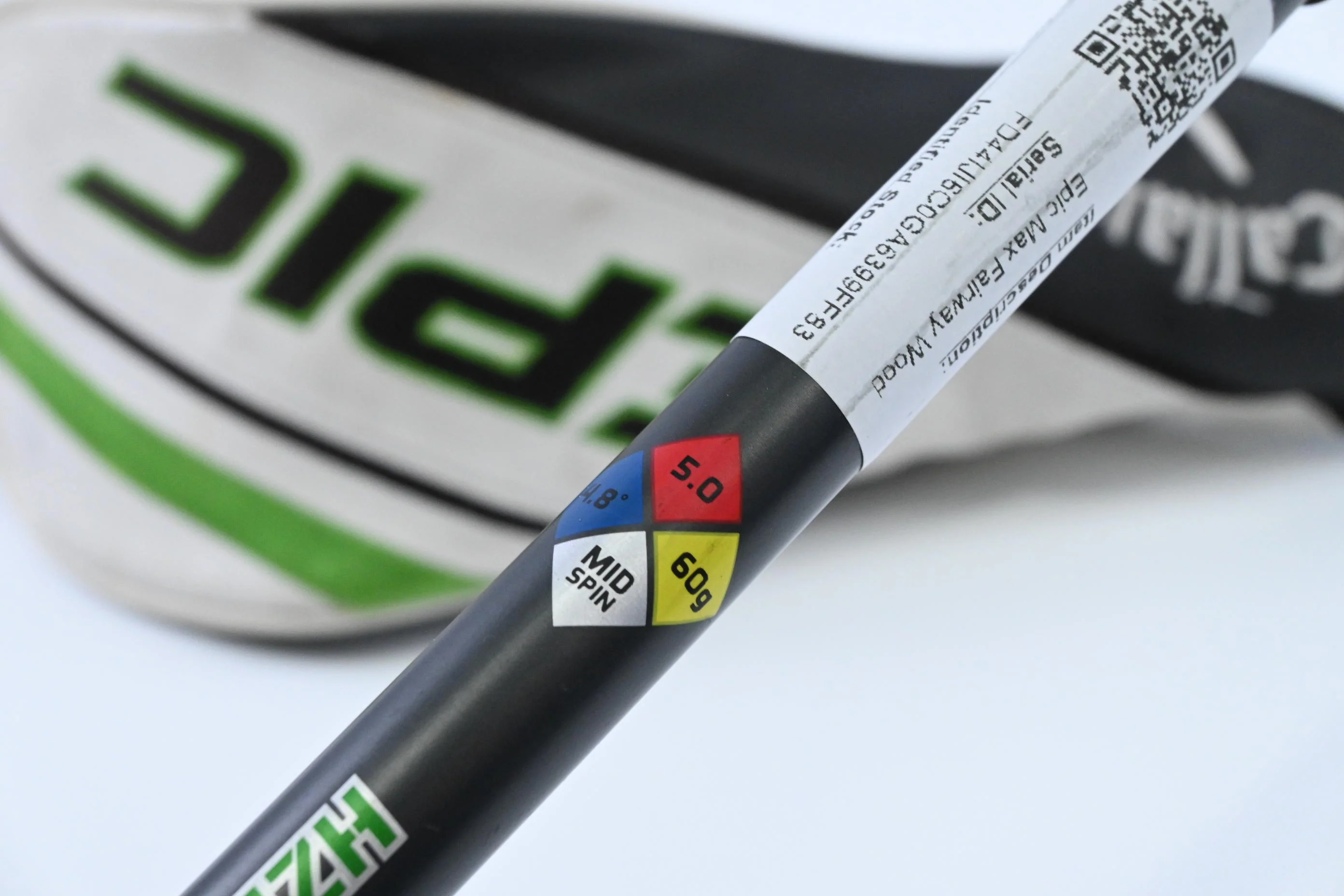Callaway Epic Max #5 Wood / 18 Degree / Senior Flex HZRDUS Smoke iM10 60 Shaft - Image 6
