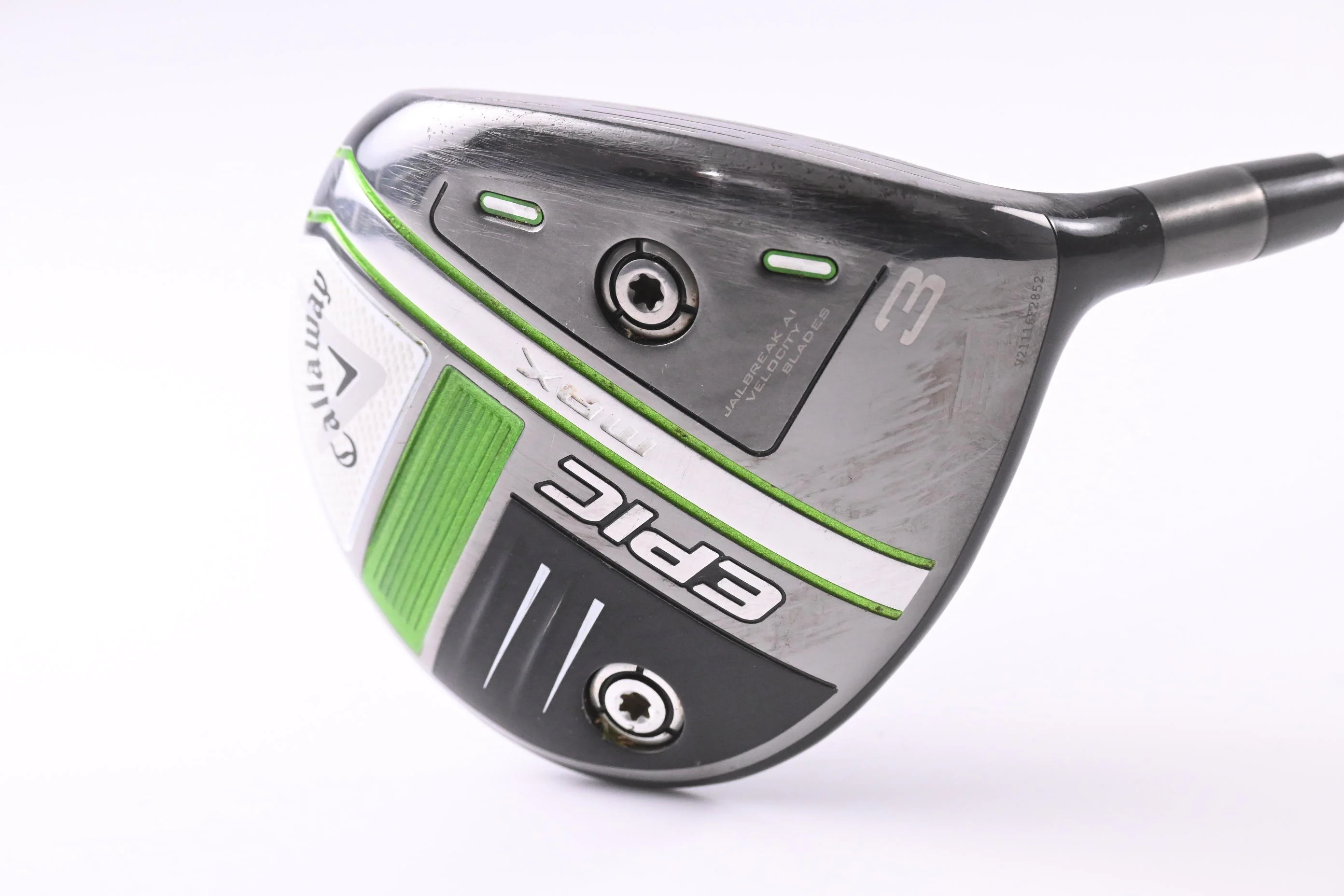 Callaway Epic Max #3 Wood / 15 Degree / Regular Flex HZRDUS Smoke iM10 Green 60 - Image 2