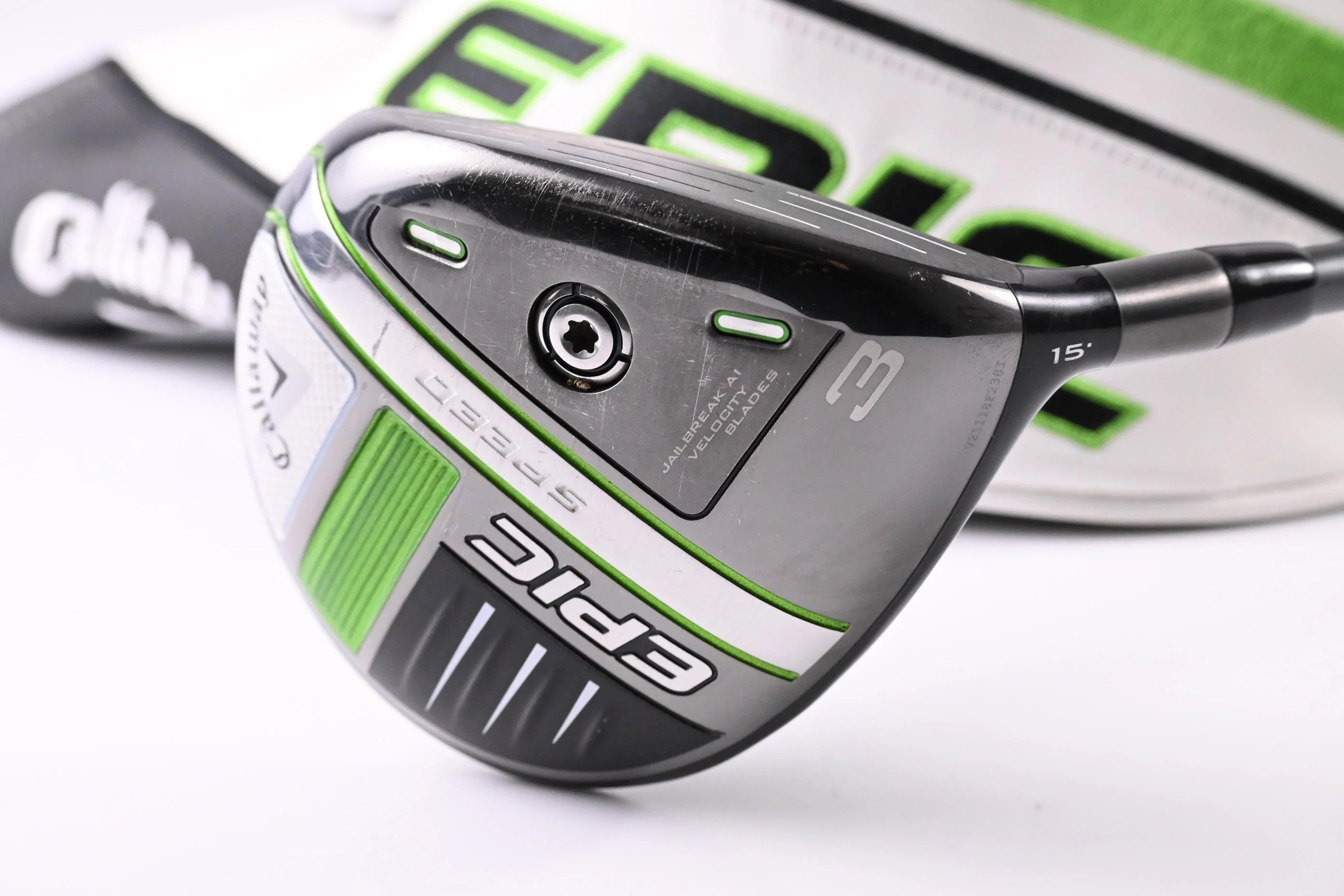 Callaway Epic Speed #3 Wood / 15 Degree / Stiff Flex HZRDUS Smoke IM10 70 Shaft - Image 2