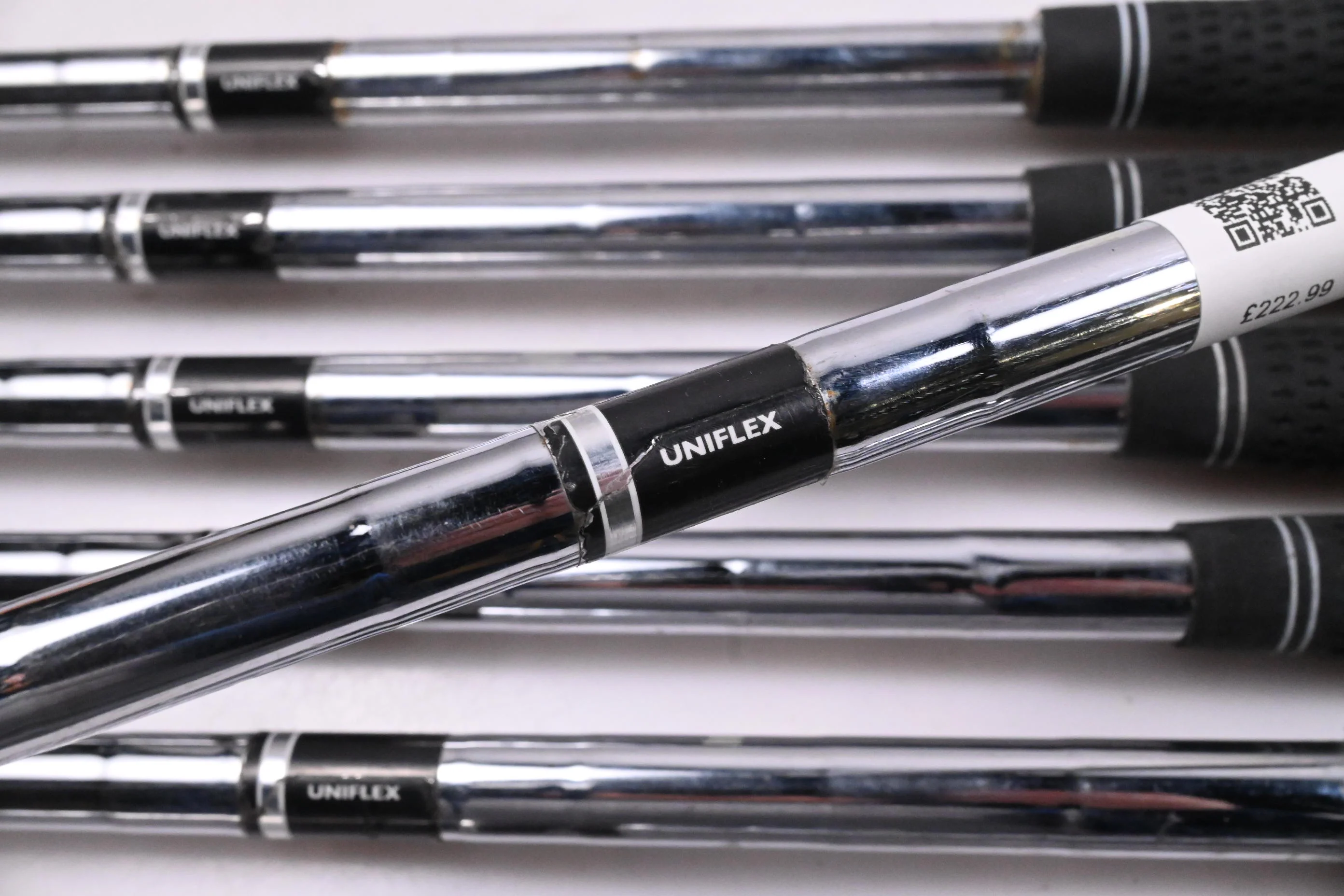Callaway Fusion Wide Sole Irons / 4-PW+SW / UniFlex N.S.Pro 990 Shafts - Image 5