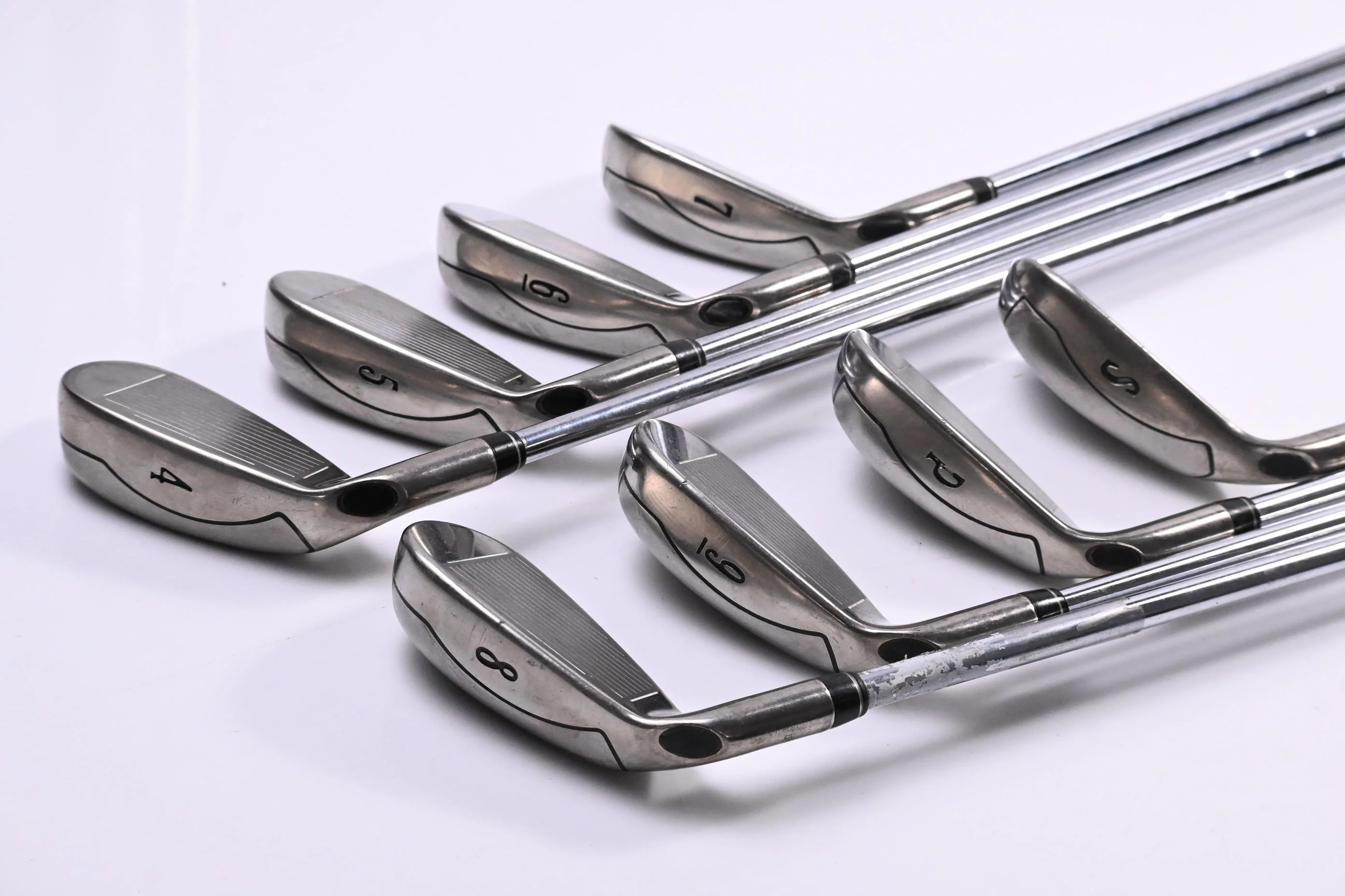 Callaway Fusion Wide Sole Irons / 4-PW+SW / Uni Flex Callaway Nippon 990 Shafts - Image 4