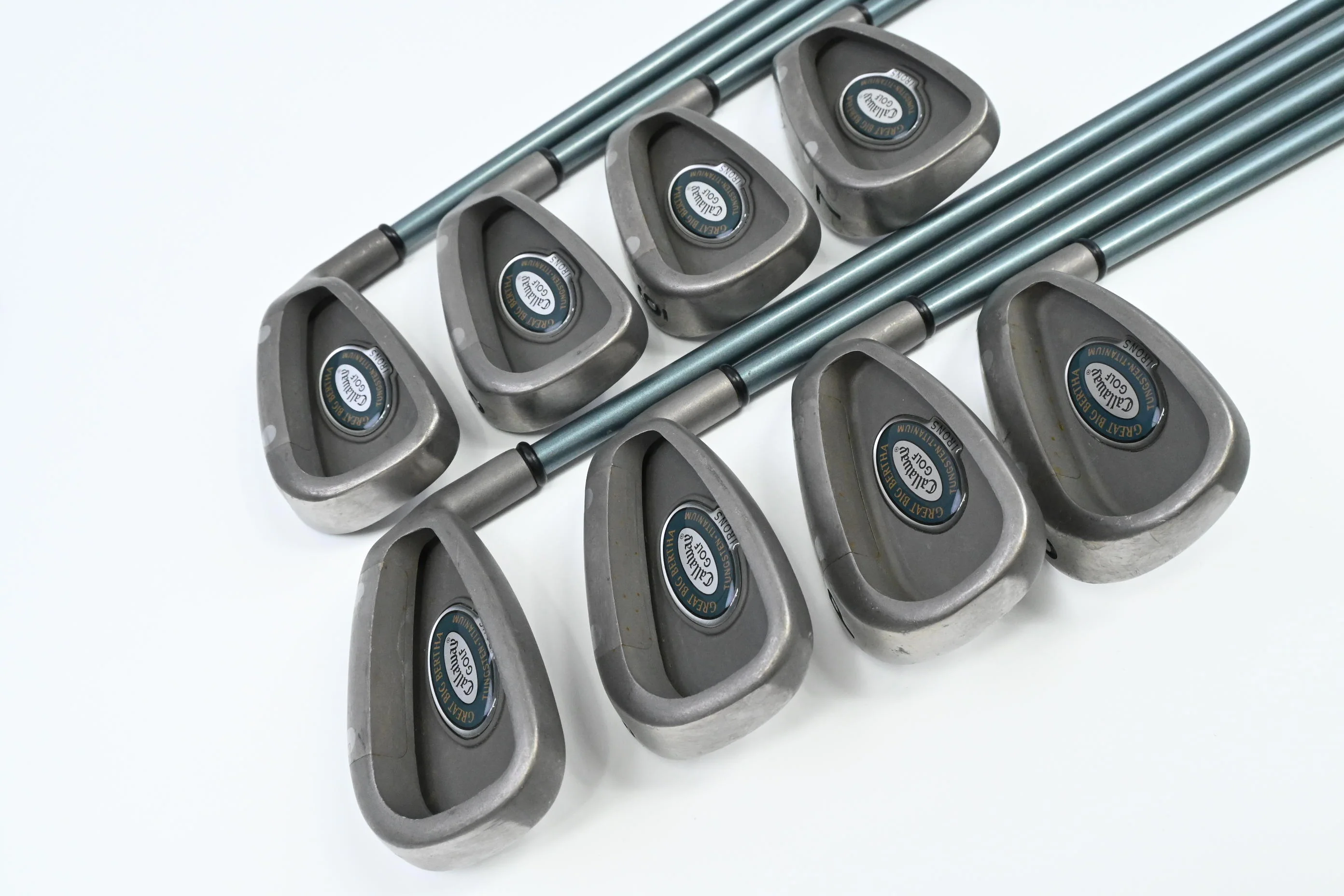 Ladies Callaway Great Big Bertha Tungsten Titanium Irons / 4-PW+SW / Ladies Flex - Image 2