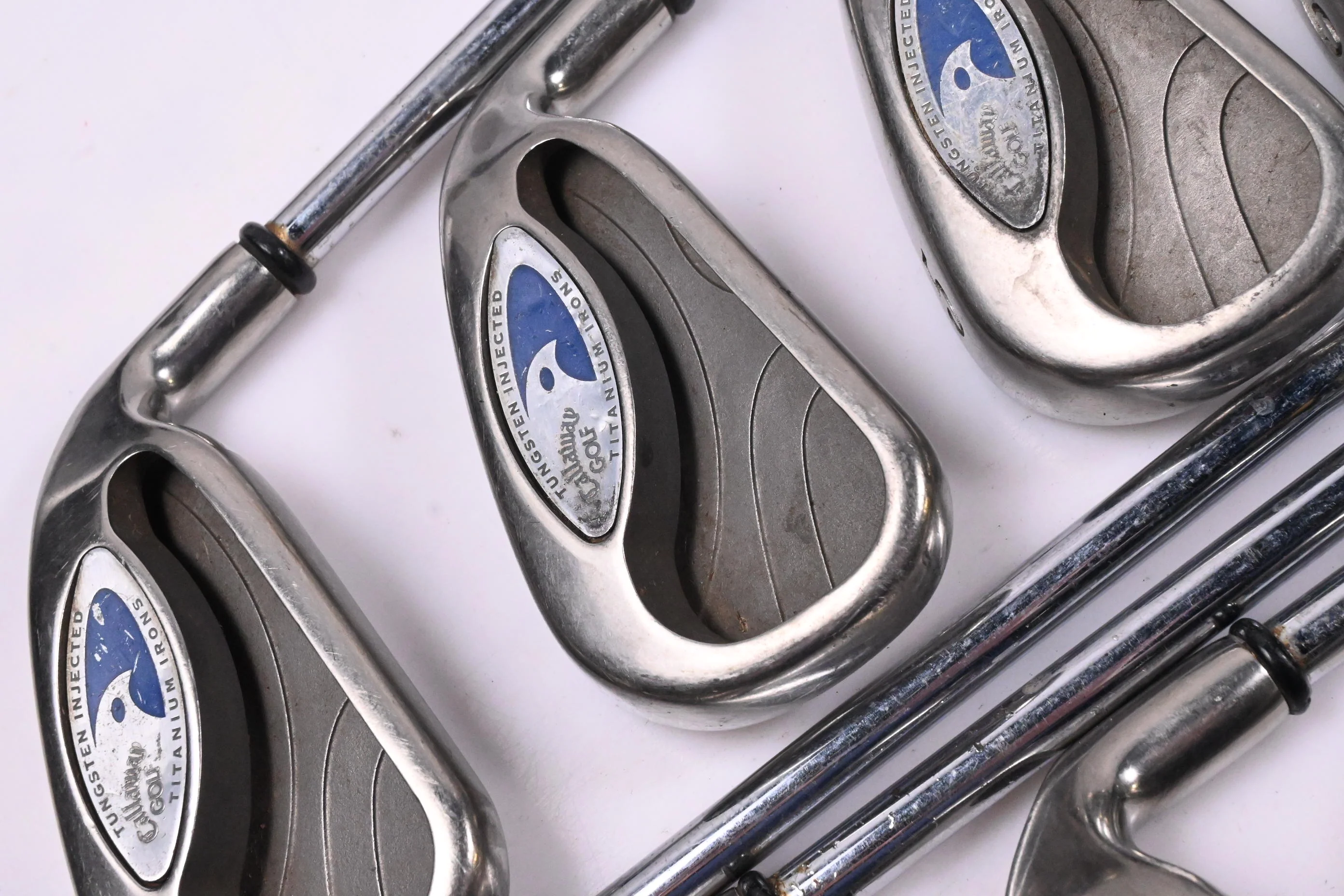 Callaway Hawk Eye Tungsten Titanium Irons / 3-PW+SW / UniFlex Callaway Shafts
