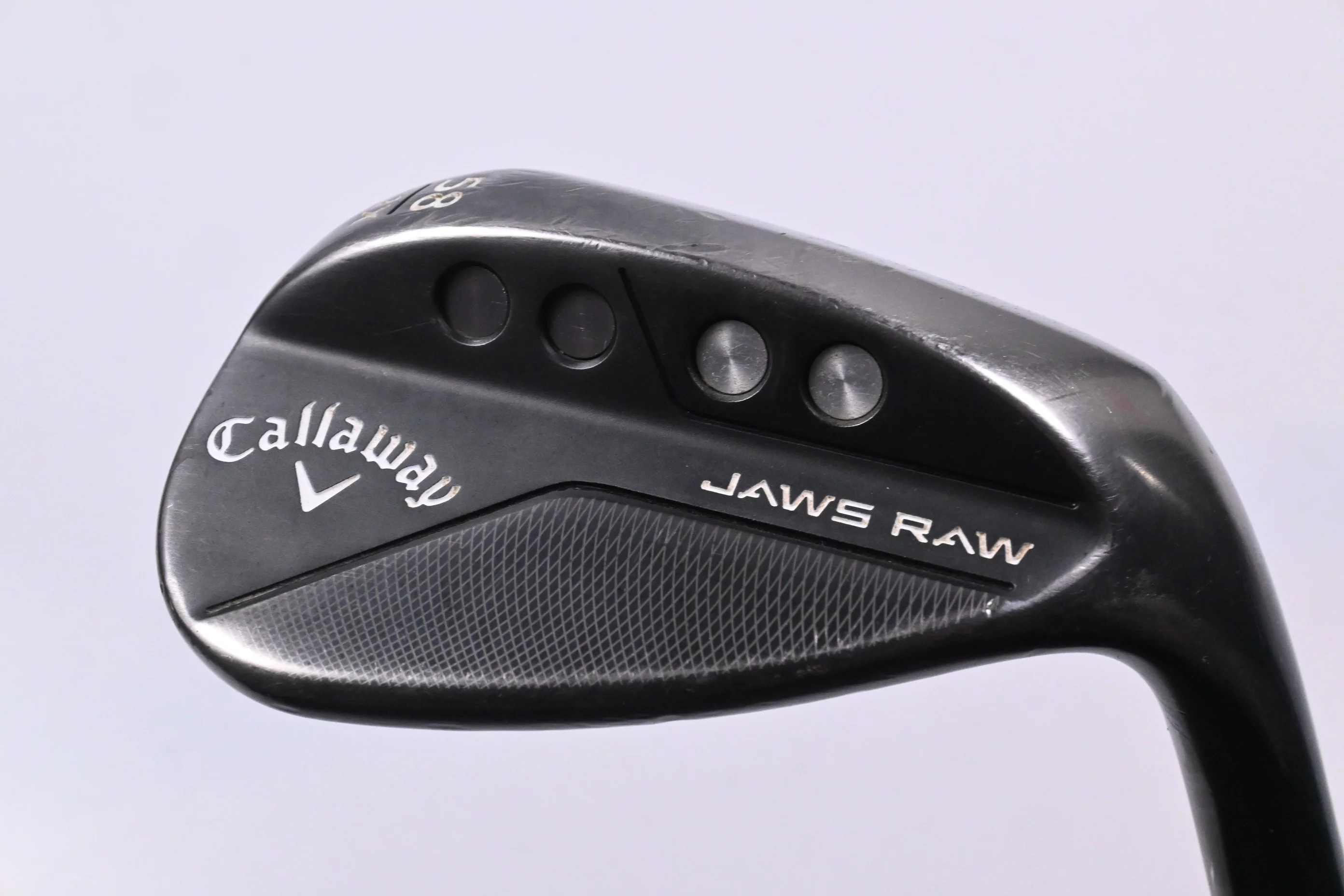 Callaway Jaws Raw Lob Wedge / 58 Degree / Wedge Flex Dynamic Gold Spinner