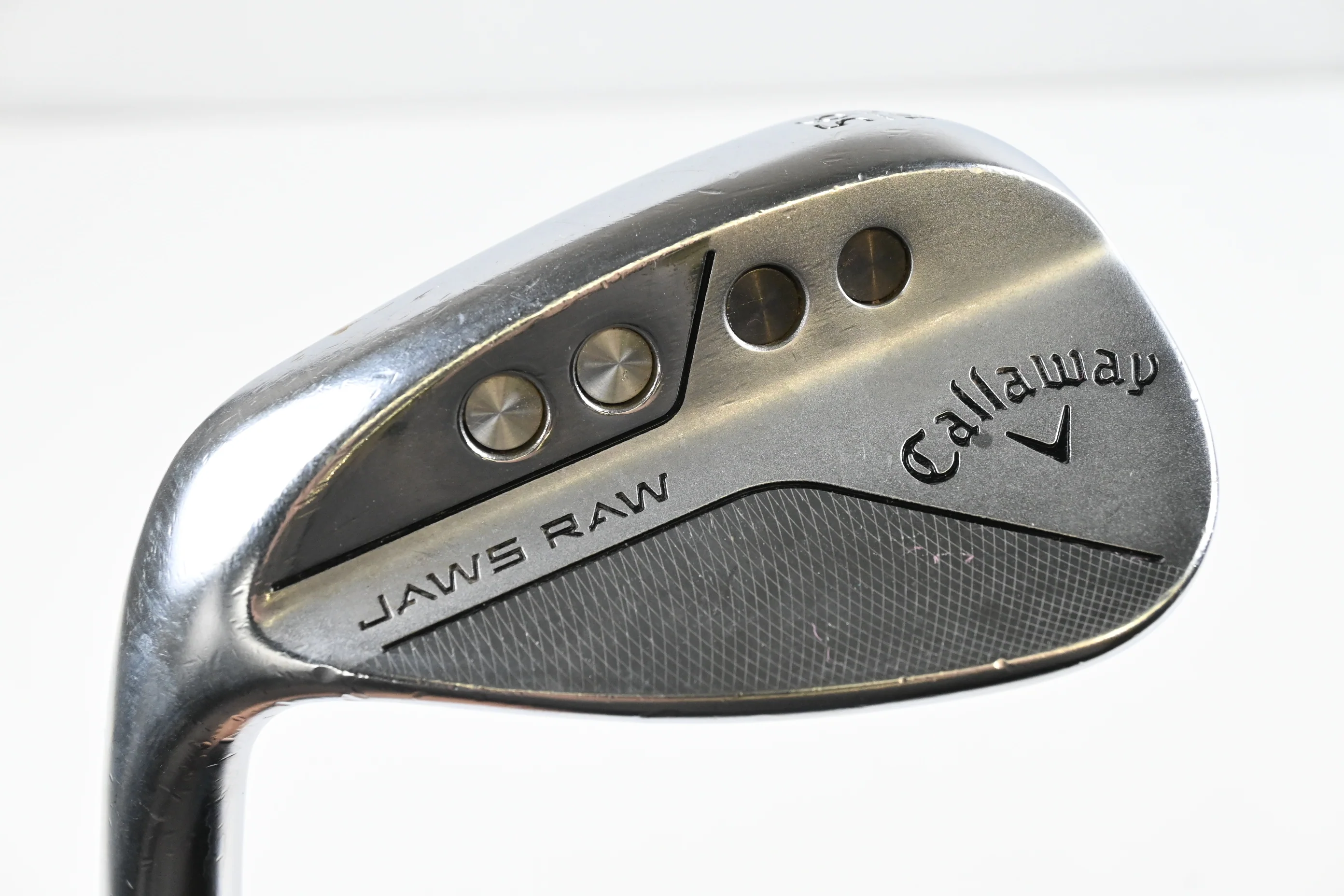 Left Hand Callaway Jaws Raw Sand Wedge / 56 Degree / Stiff Flex N.S.Pro Modus 3