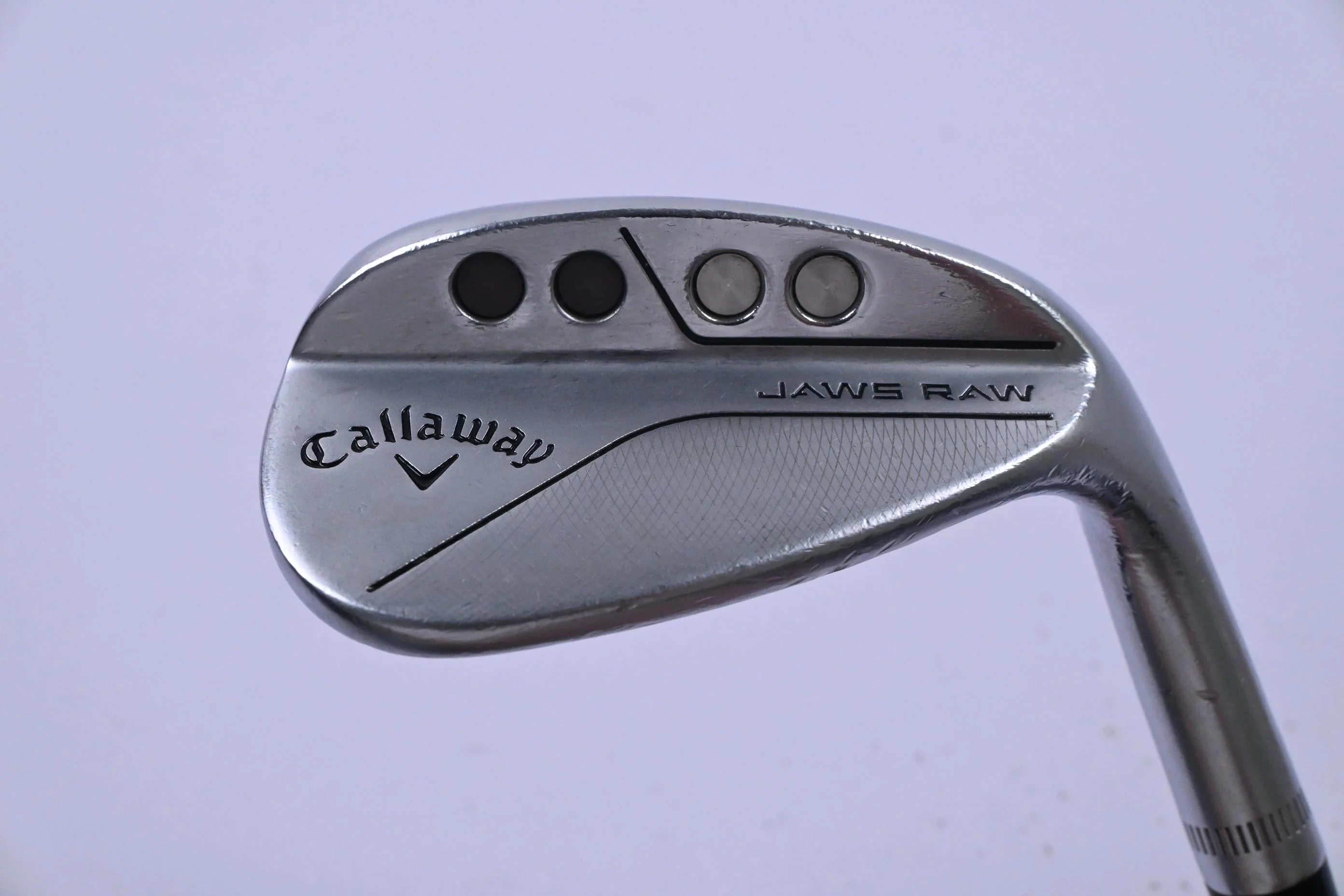 Callaway Jaws Raw Gap Wedge / 52 Degree / Wedge Flex Dynamic Gold Spinner Shaft