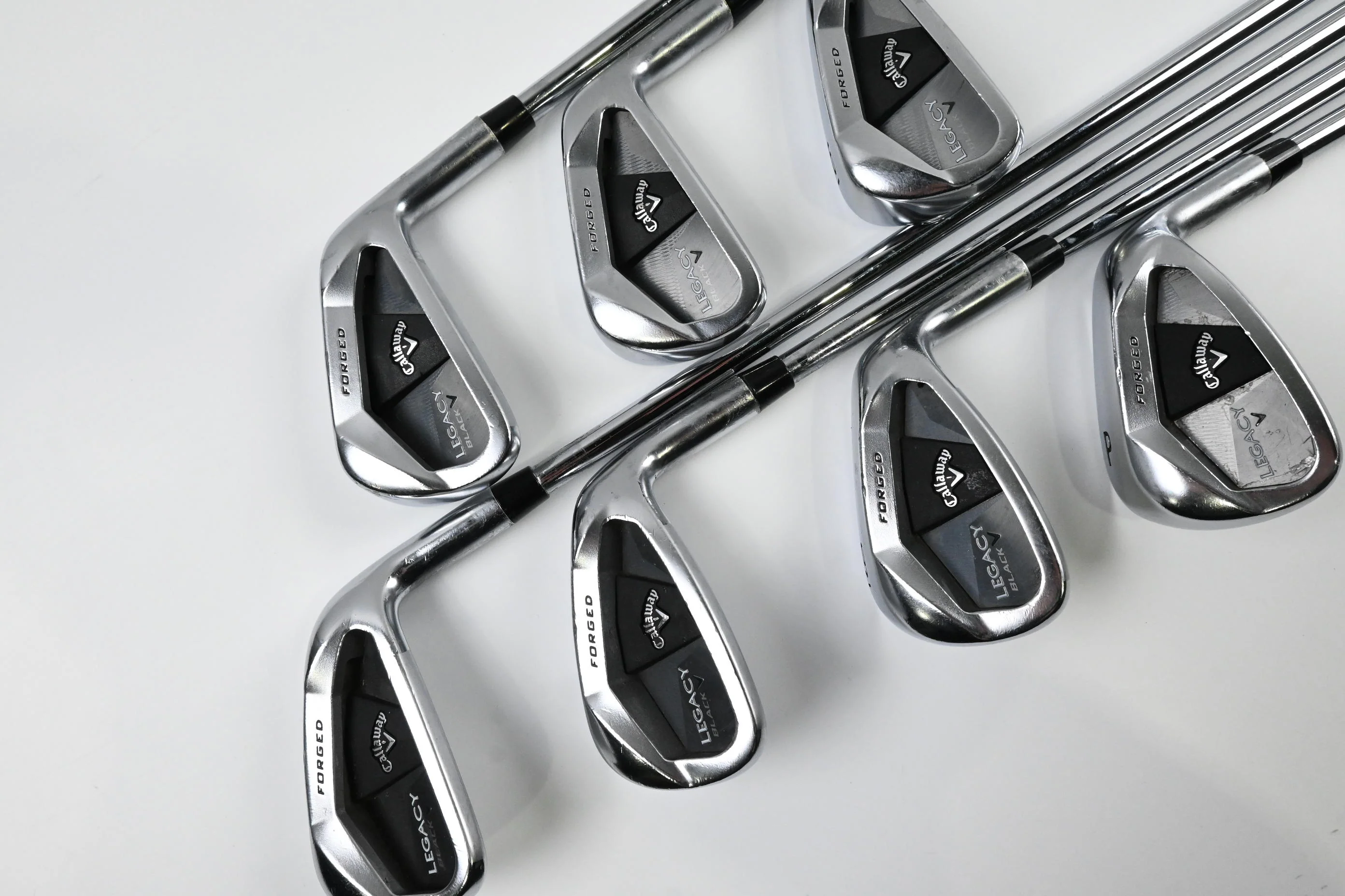 Callaway Legacy Black 2011 Irons / 4-PW / Stiff Flex Steel Shafts - Image 2