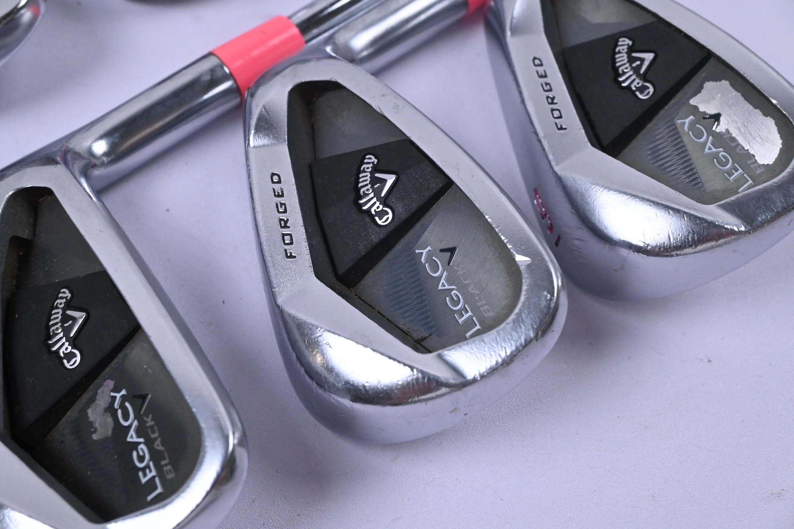 Callaway Legacy Black 2011 Irons / 4-9i / Stiff Flex True Temper AMT S300 Shafts