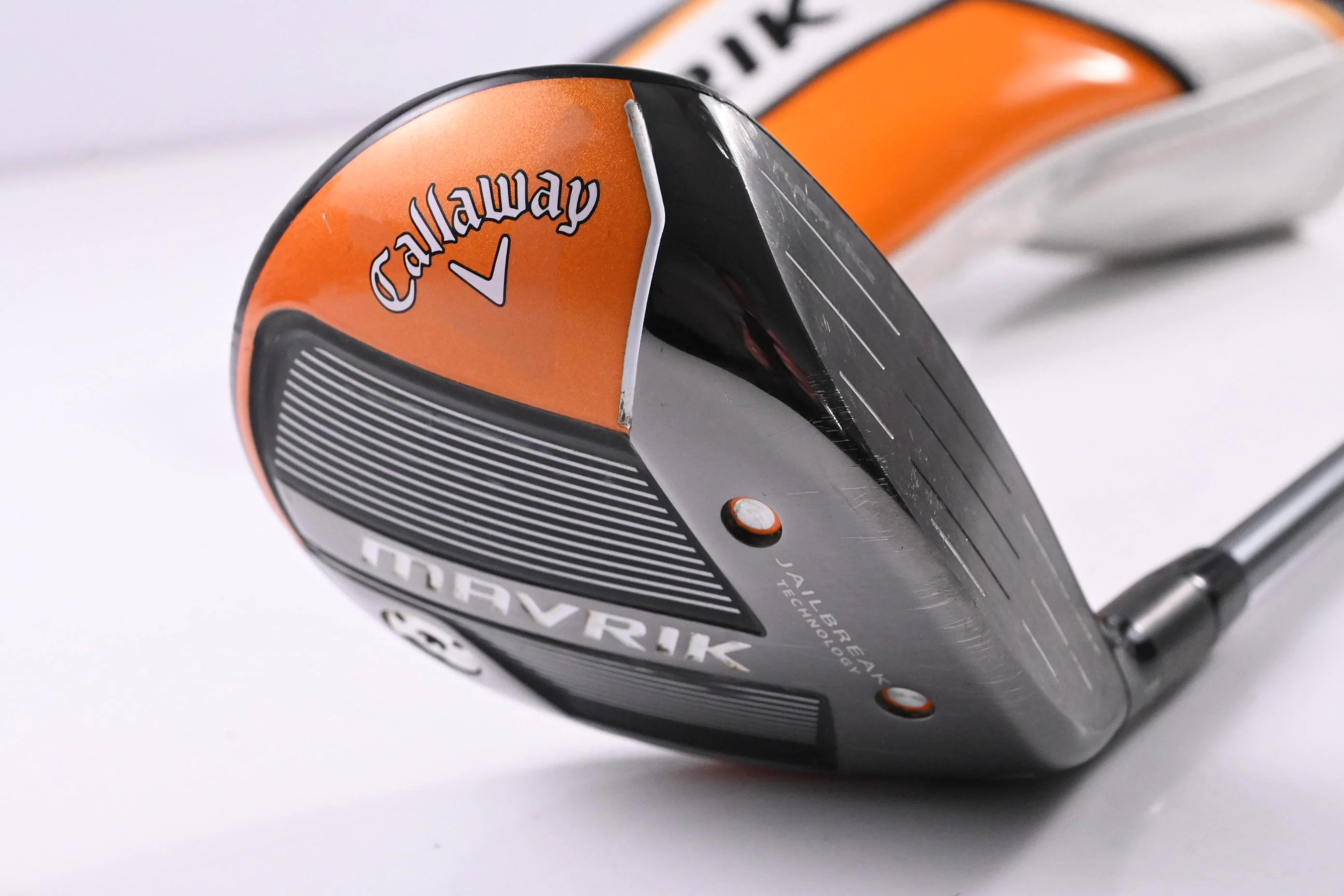 Callaway Mavrik #3 Wood / 15 Degree / Senior Flex HZRDUS T800 Orange 65 Shaft