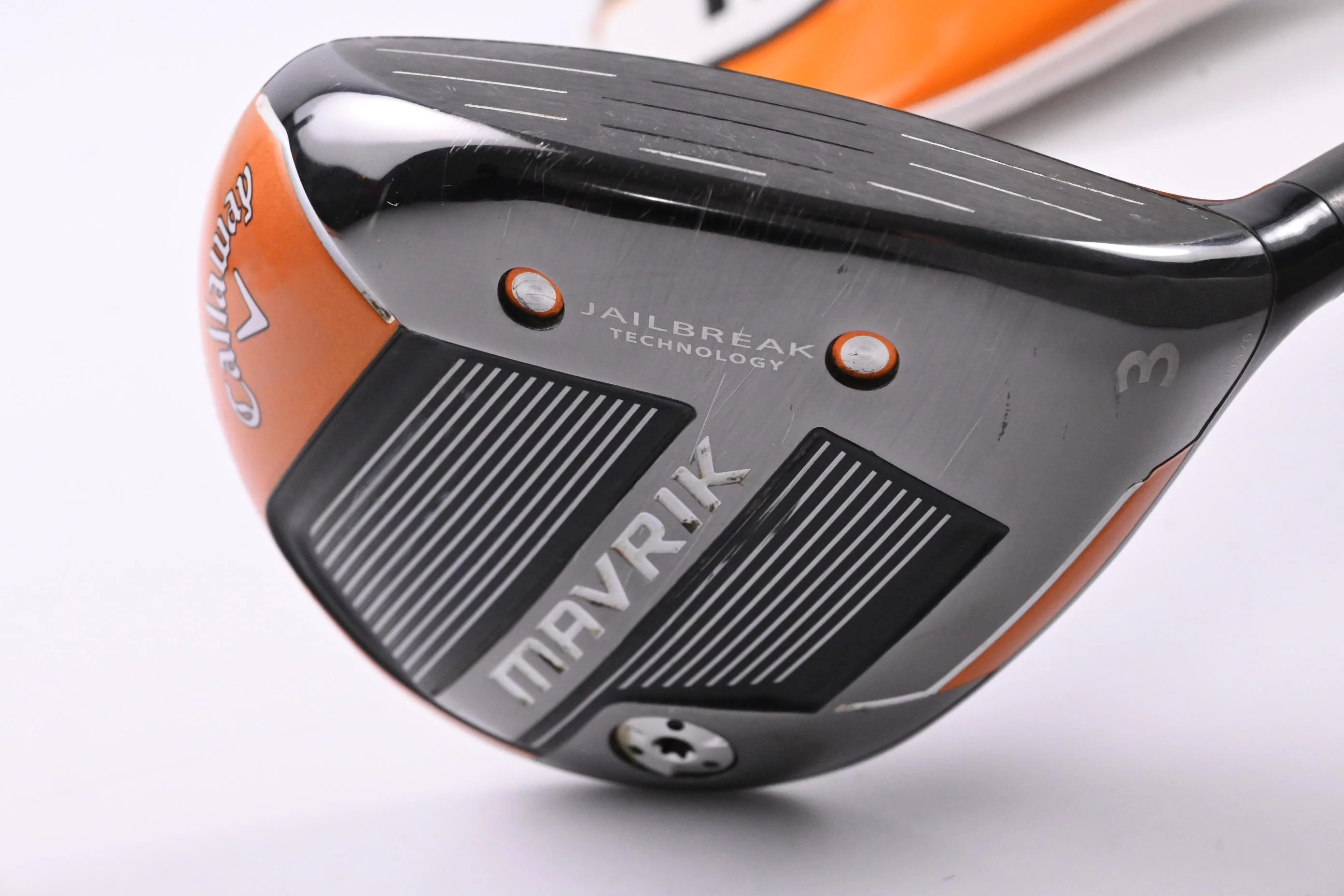 Callaway Mavrik #3 Wood / 15 Degree / Senior Flex HZRDUS T800 Orange 65 Shaft - Image 2
