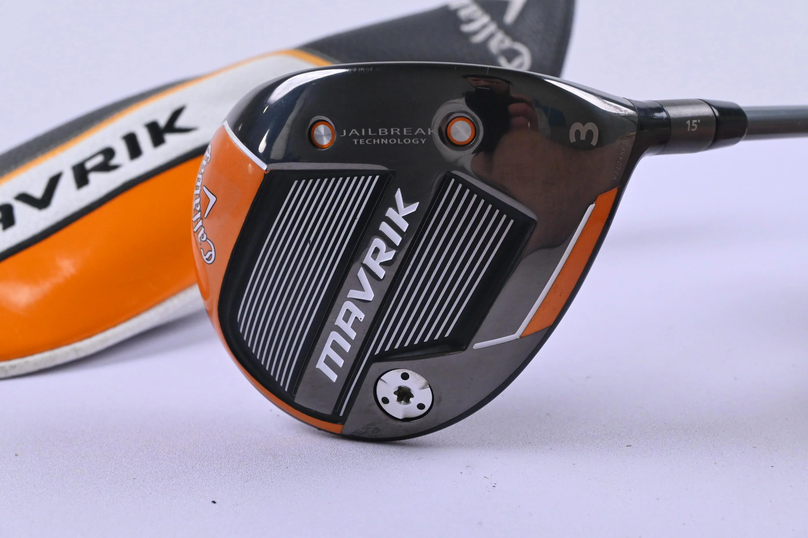 Callaway Mavrik #3 Wood / 15 Degree / Stiff Flex HZRDUS T800 65 Shaft - Image 2