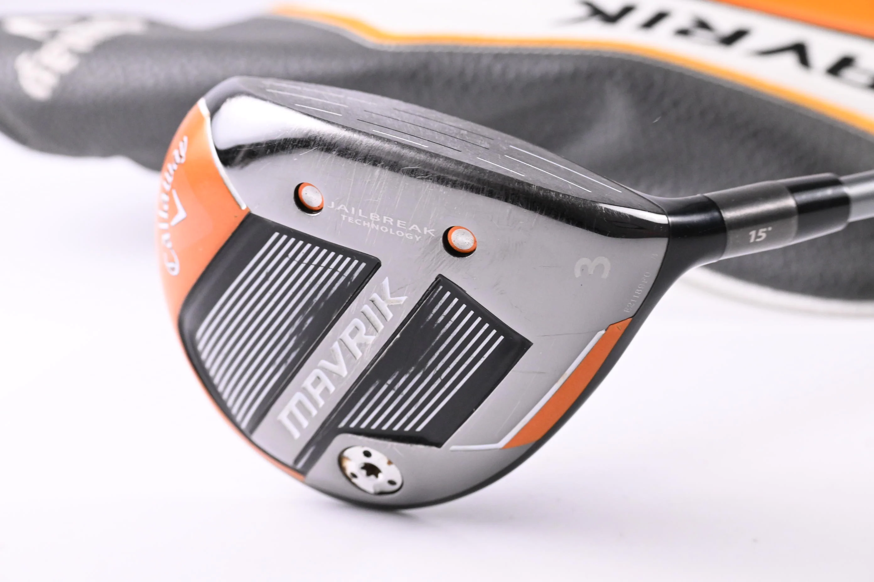 Callaway Mavrik #3 Wood / 15 Degree / Regular Flex HZRDUS T800 65 Shaft - Image 2