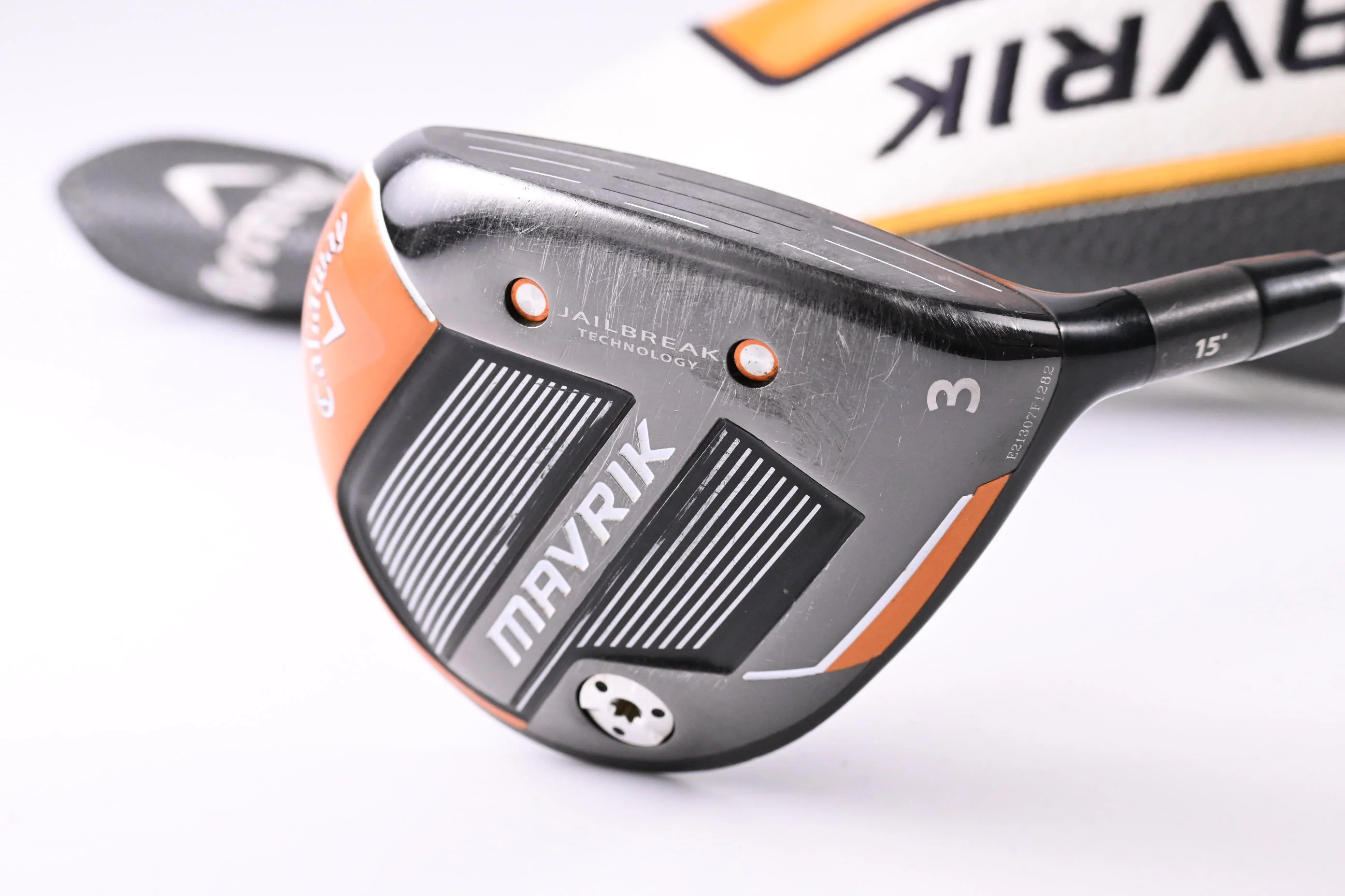 Callaway Mavrik #3 Wood / 15 Degree / Regular Flex HZRDUS T800 65 Shaft - Image 2