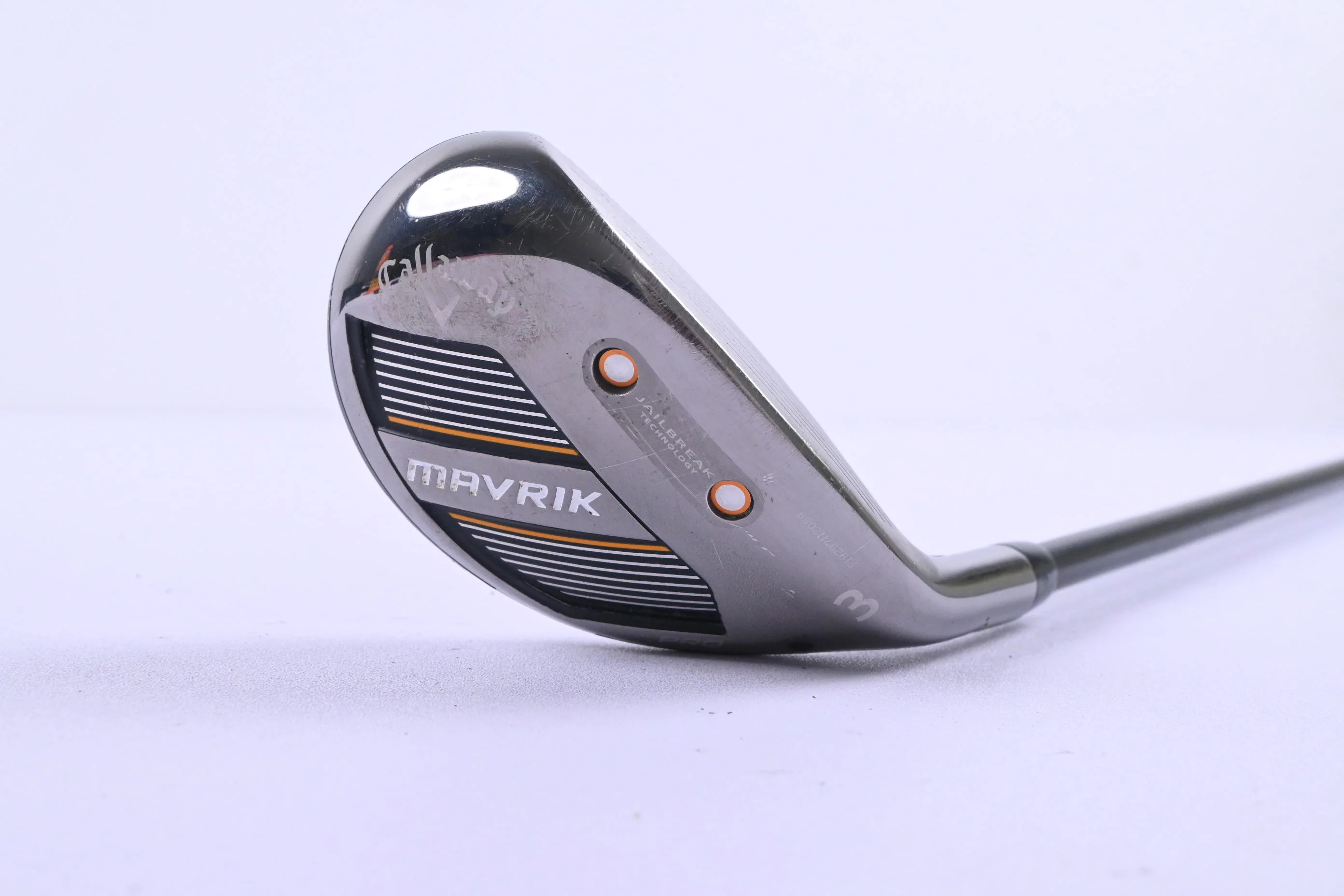 Callaway Mavrik #3 Hybrid / 20 Degree / Stiff Flex KBS Hybrid 80 Shaft