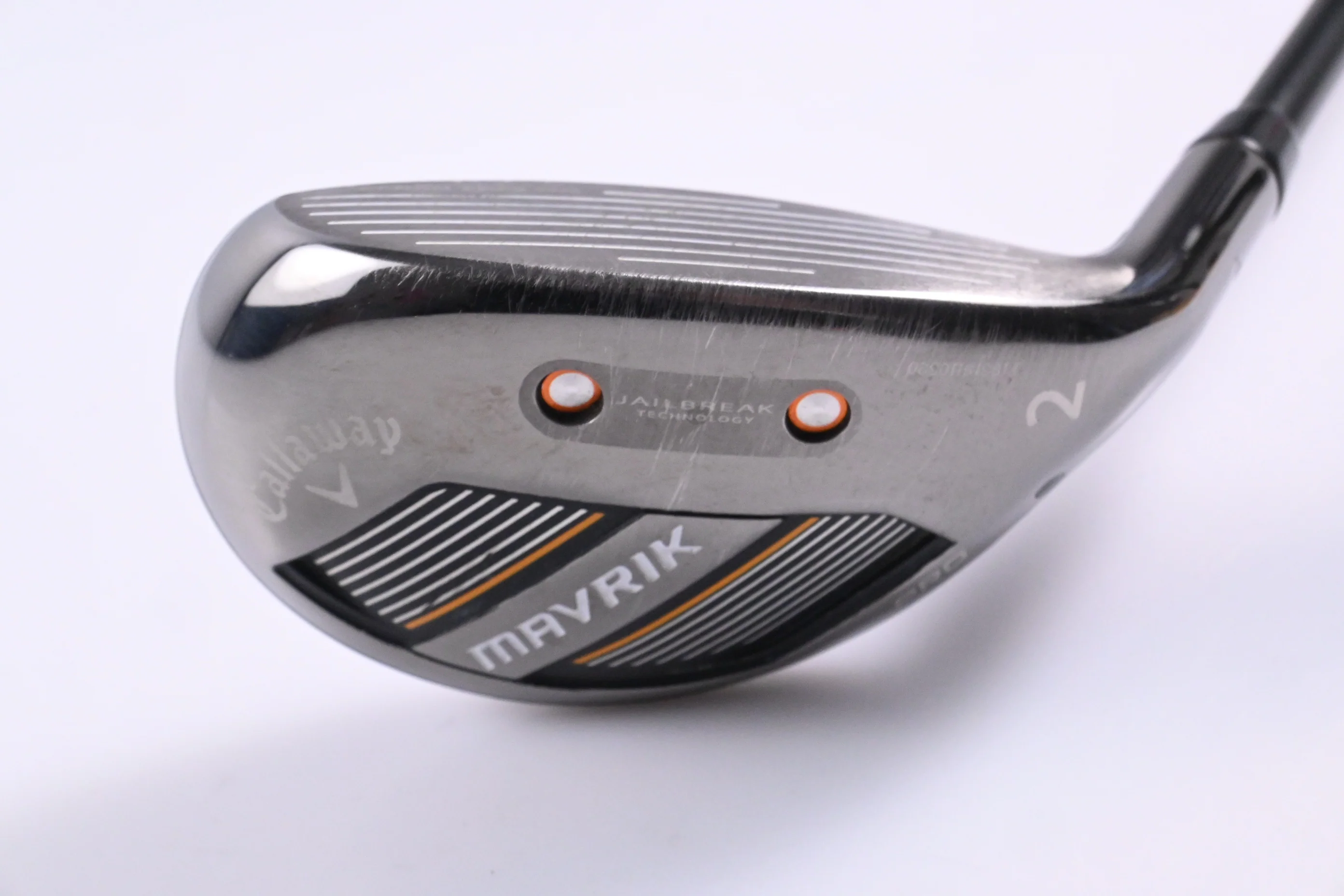 Callaway Mavrik Pro #2 Hybrid / 18 Degree / Stiff Flex KBS Hybrid 80 Shaft - Image 2