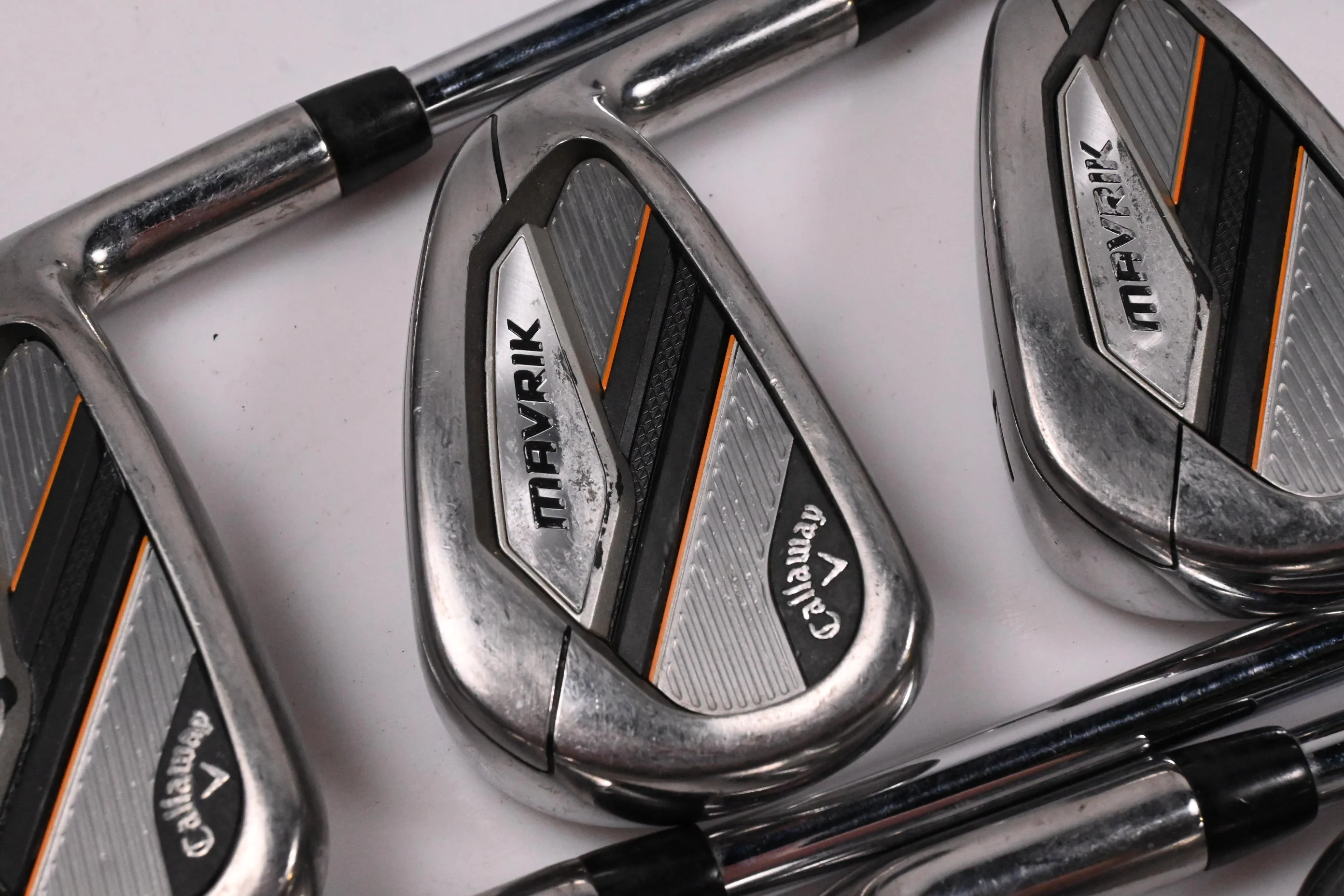 Callaway Mavrik Irons / 5-PW+GW / Stiff Flex Project X Shafts