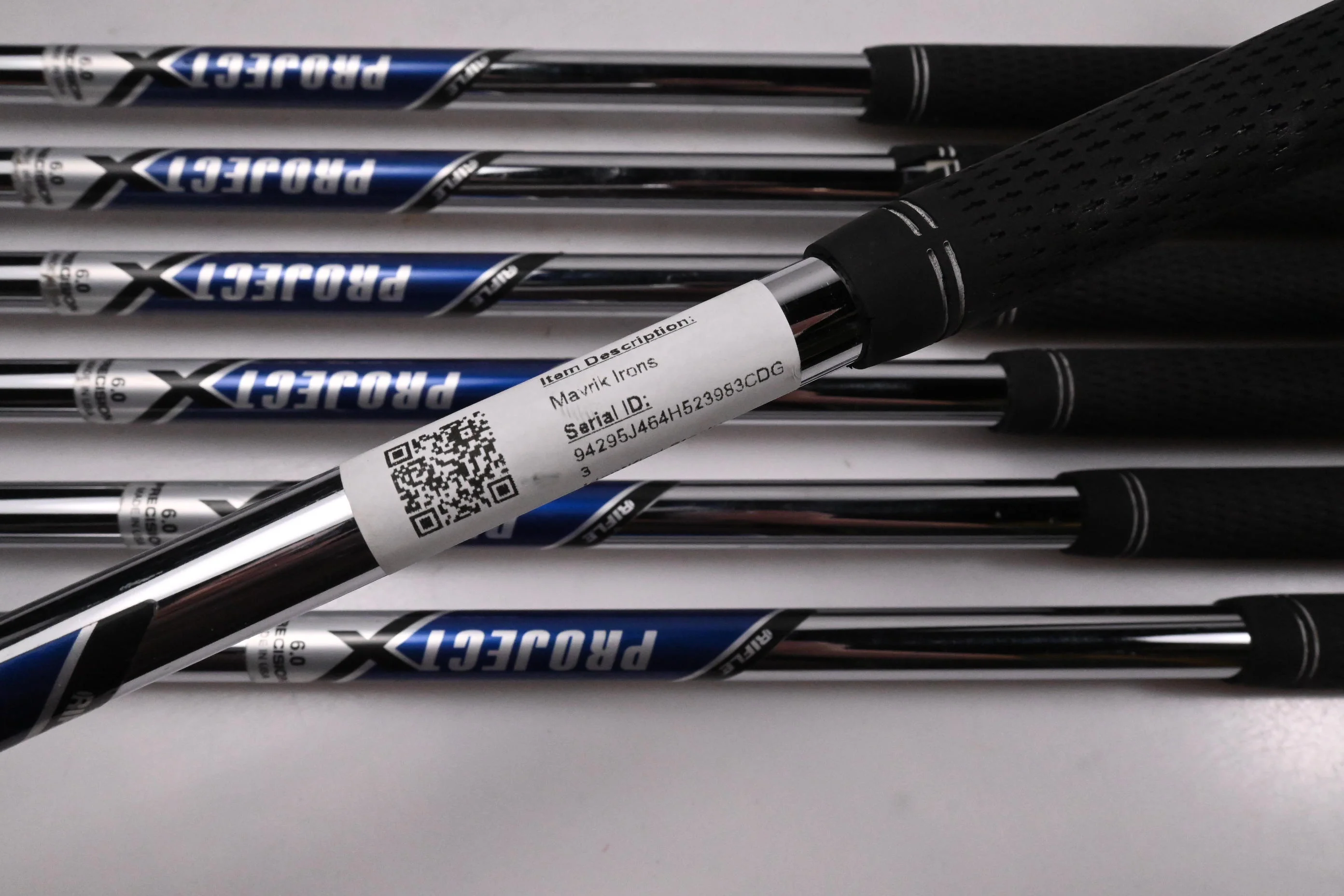 Callaway Mavrik Irons / 5-PW+GW / Stiff Flex Project X Shafts - Image 6