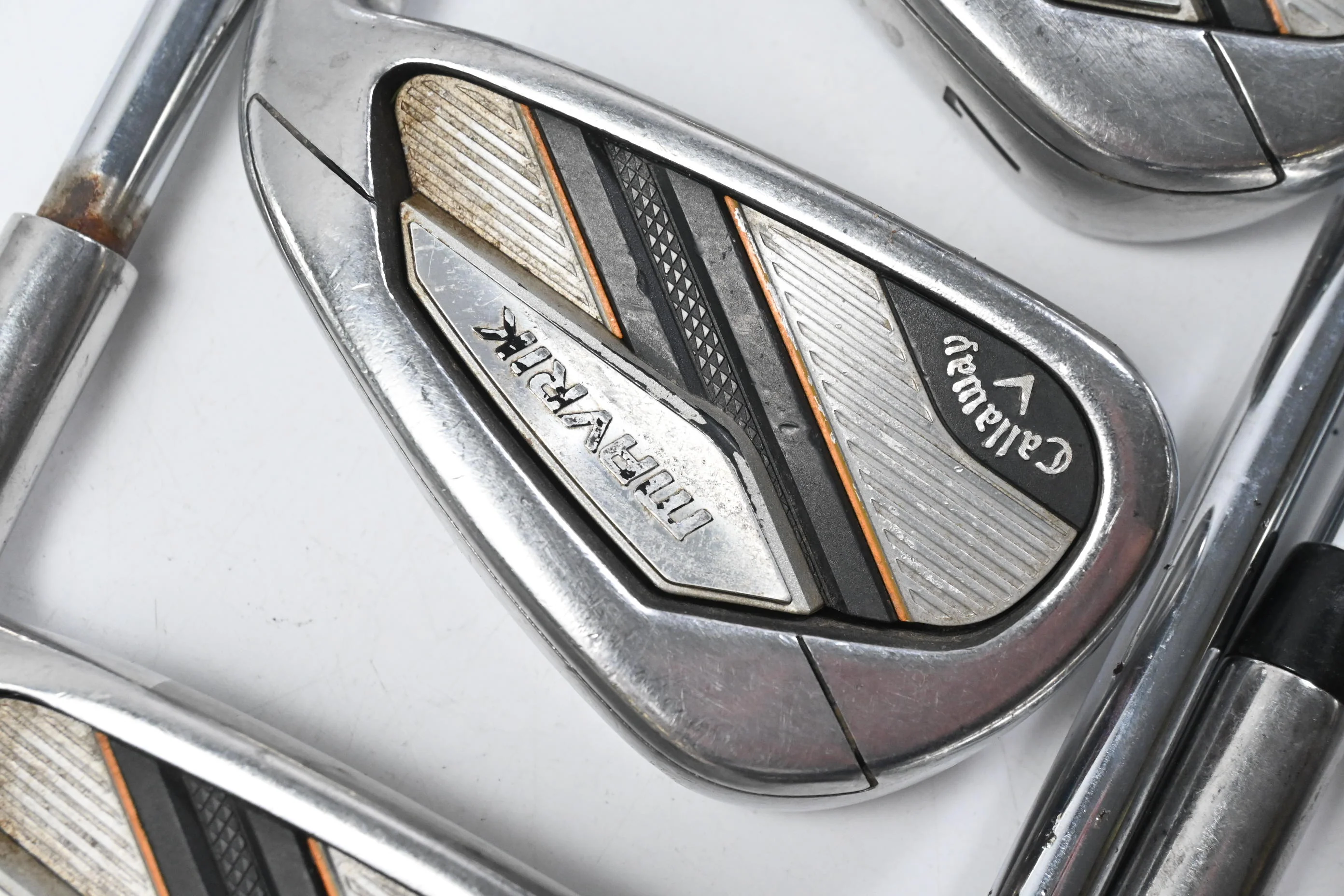 Callaway Mavrik Irons / 5-PW+GW / Stiff Flex Elevate 105 Shafts