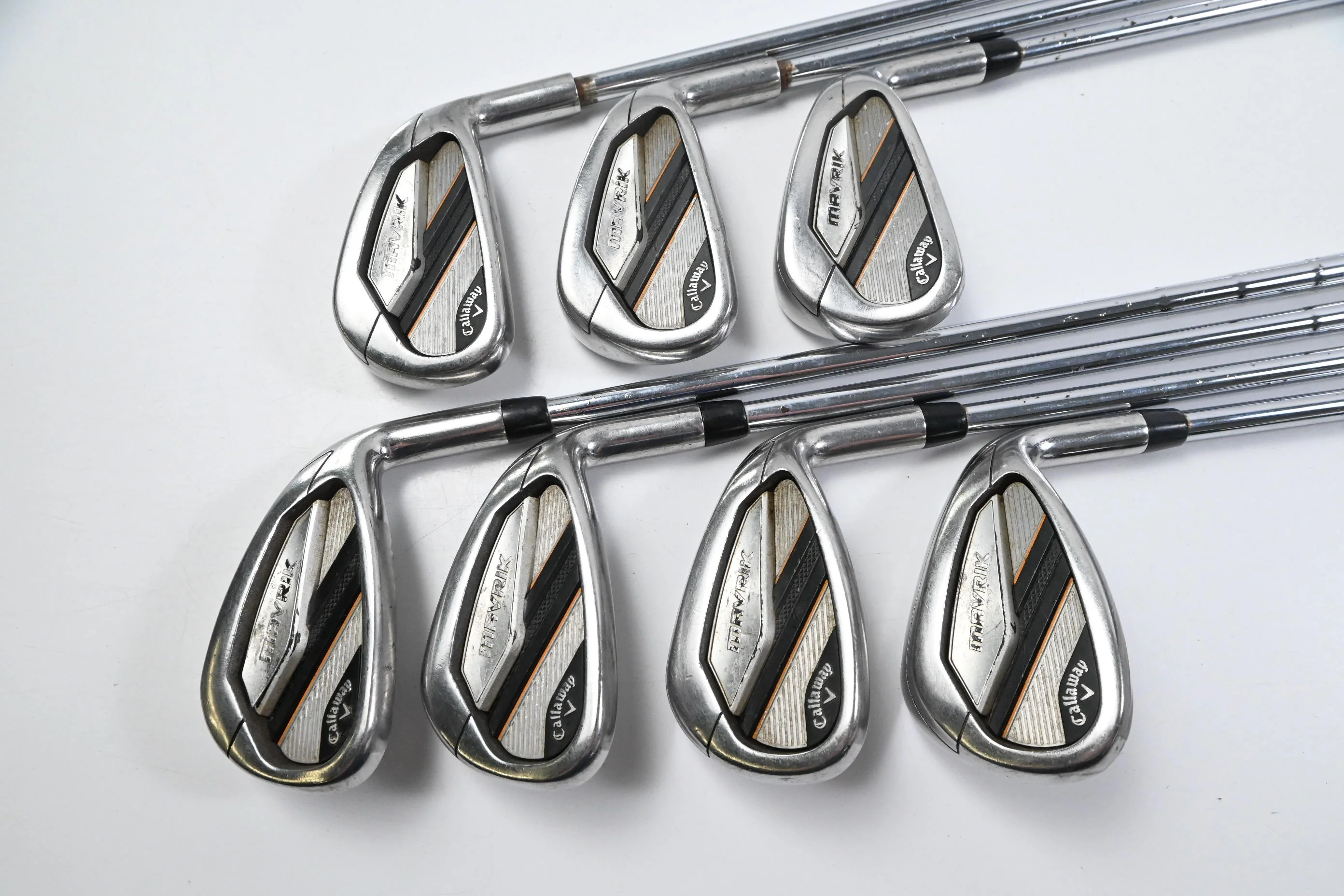 Callaway Mavrik Irons / 5-PW+GW / Stiff Flex Elevate 105 Shafts - Image 2