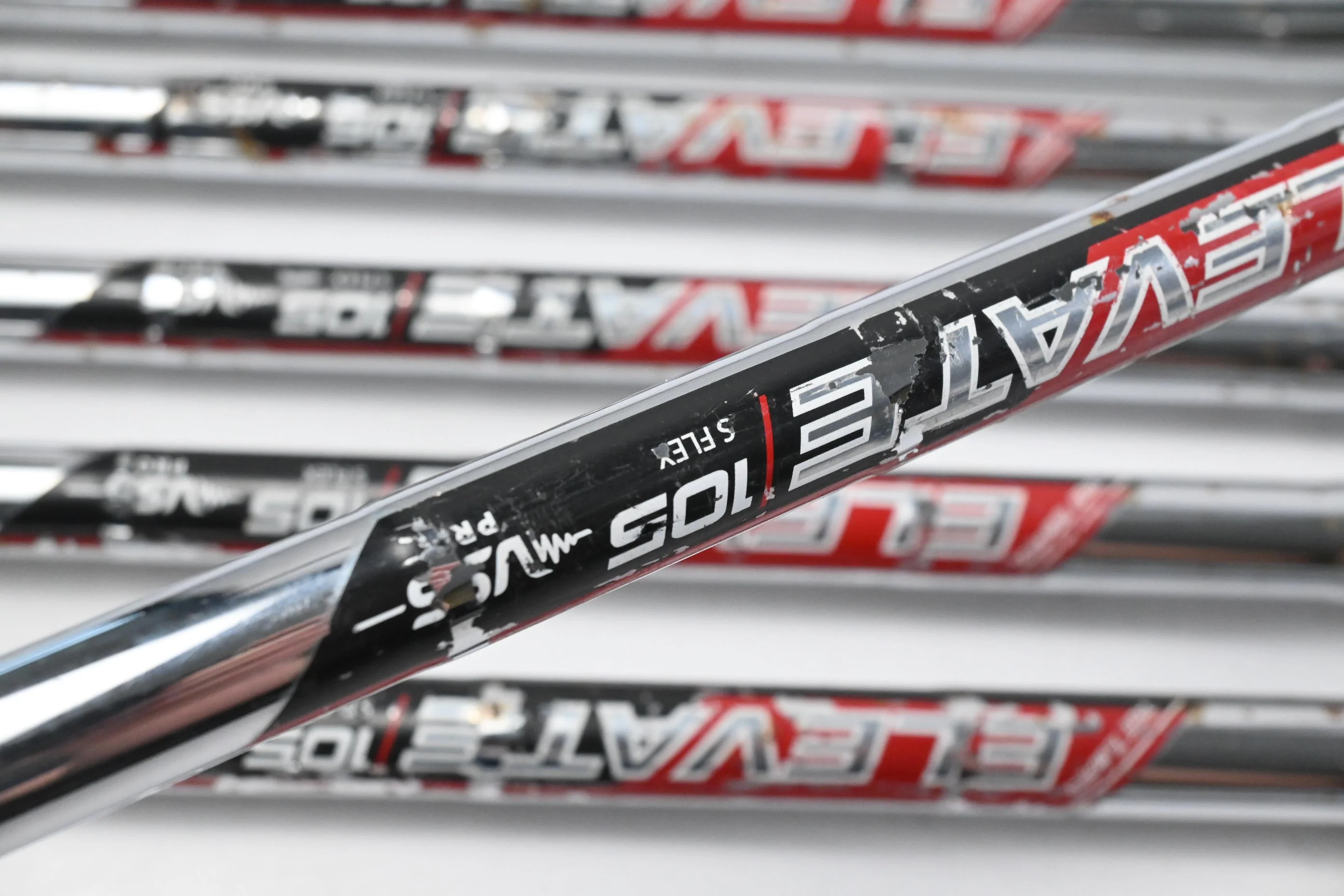 Callaway Mavrik Irons / 5-PW+GW / Stiff Flex Elevate 105 Shafts - Image 6
