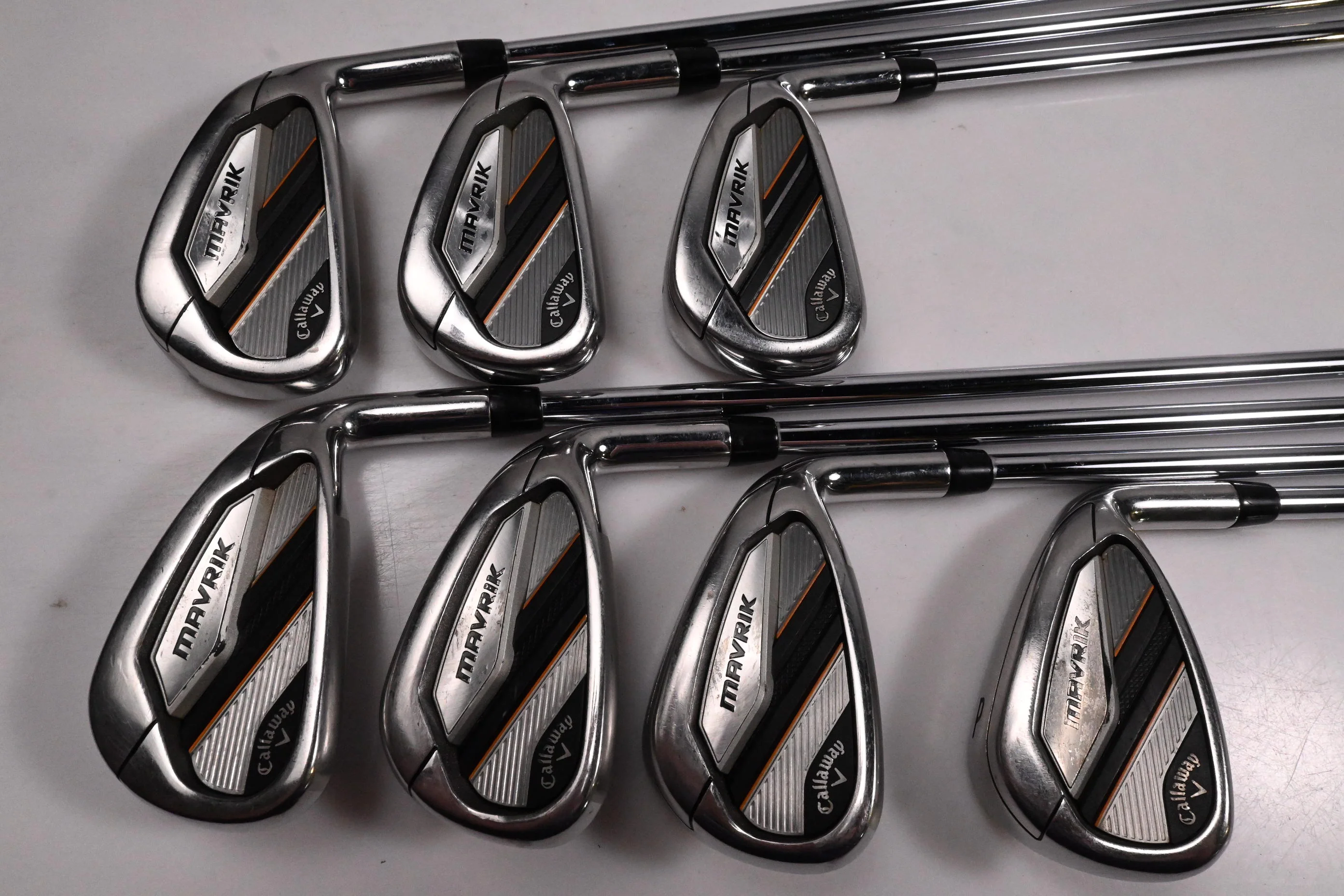 Callaway Mavrik Irons / 4-PW / Regular Flex Elevate 95 Shafts - Image 2