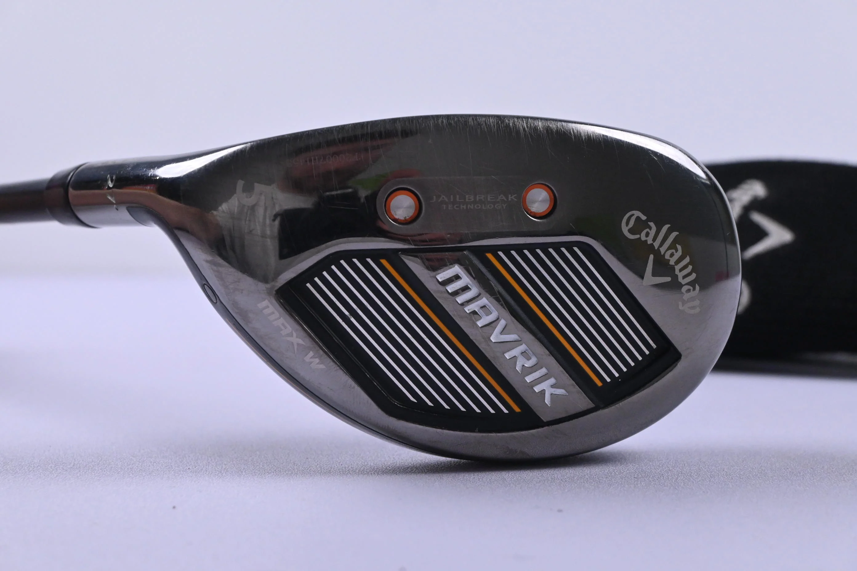 Left Hand Callaway Mavrik Max W #5 Hybrid / 27 Degree / Ladies Flex UST Helium - Image 2