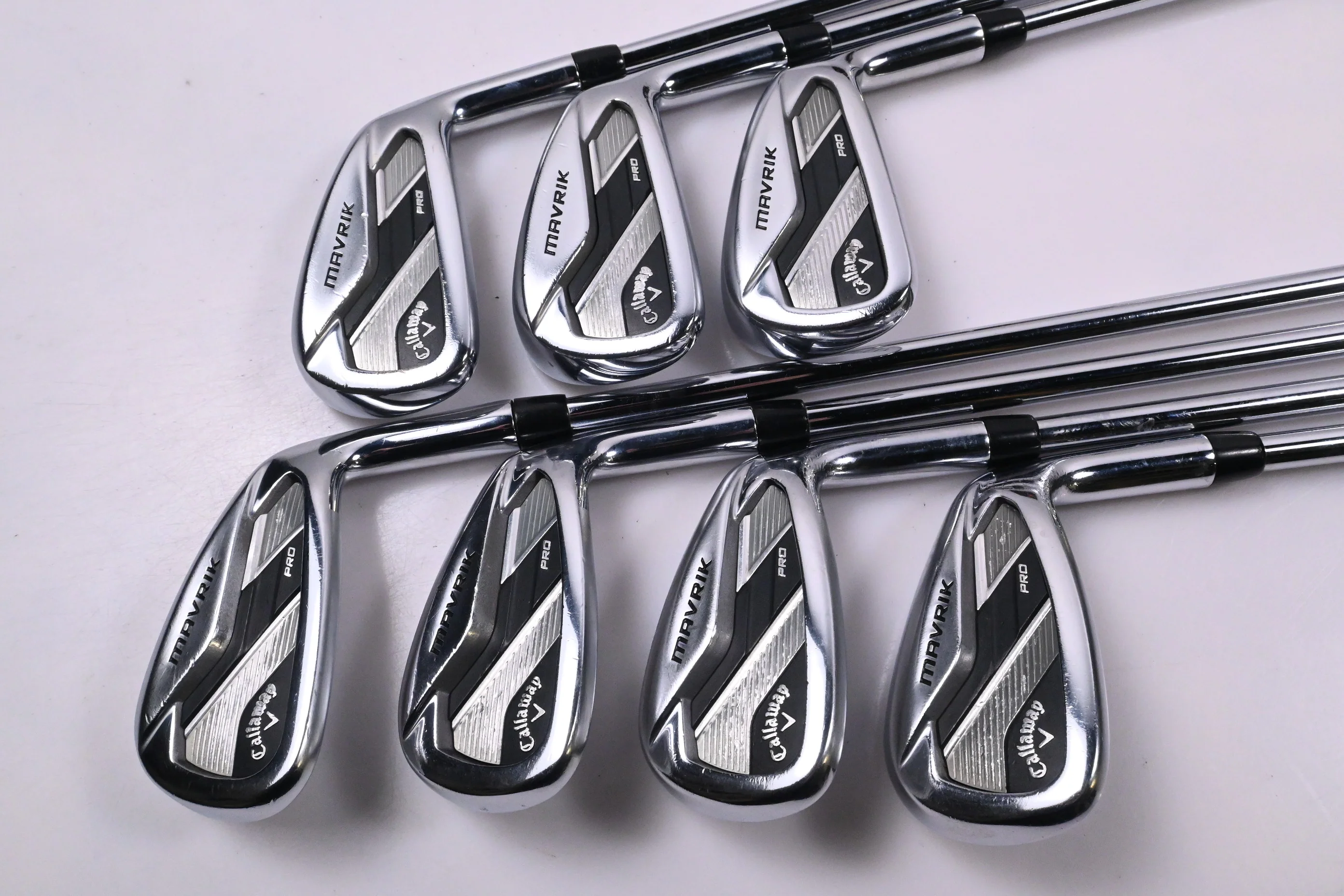 Callaway Mavrik Pro Irons / 5-PW+GW / Regular Flex Elevate 95 Shafts - Image 2