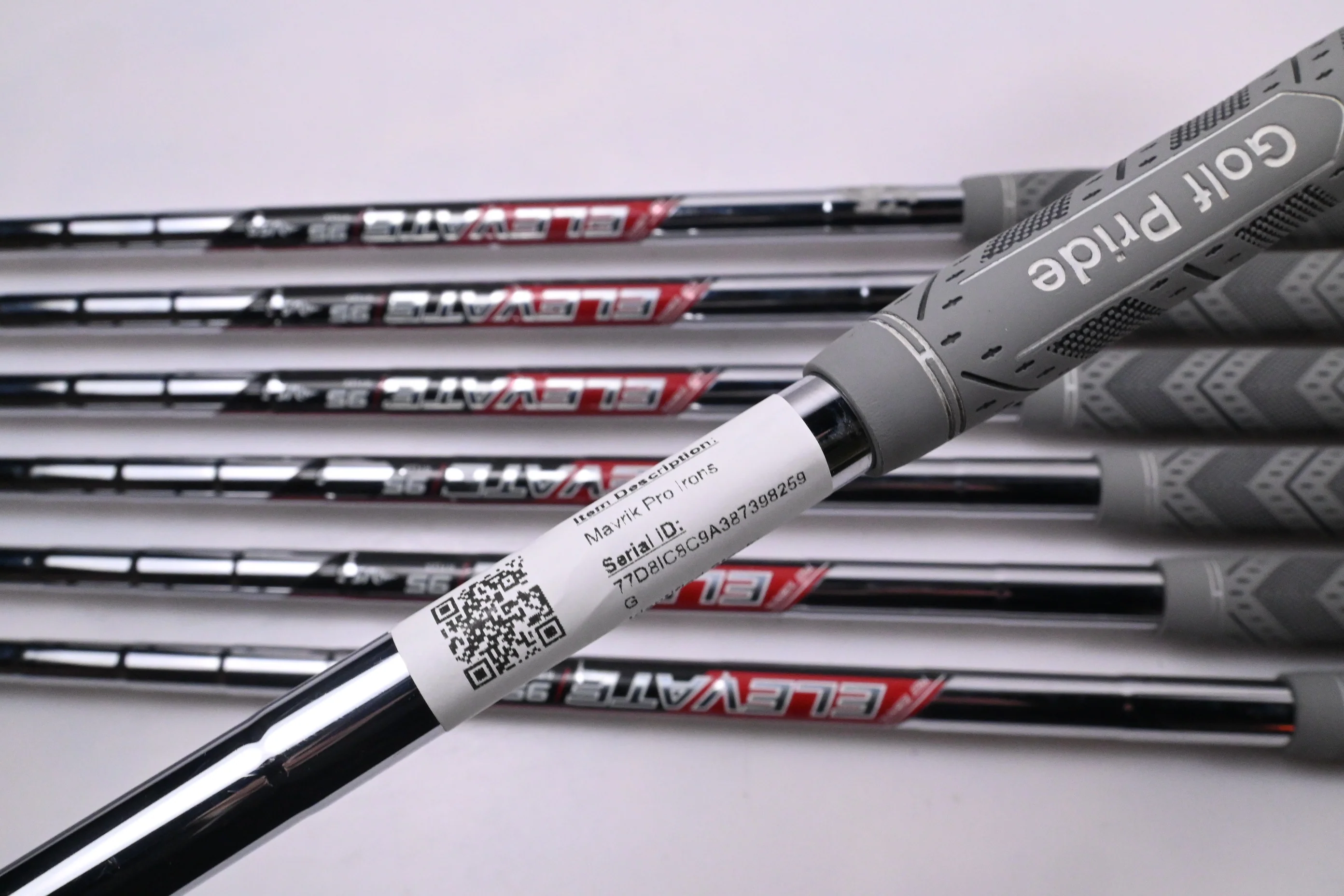 Callaway Mavrik Pro Irons / 5-PW+GW / Regular Flex Elevate 95 Shafts - Image 6
