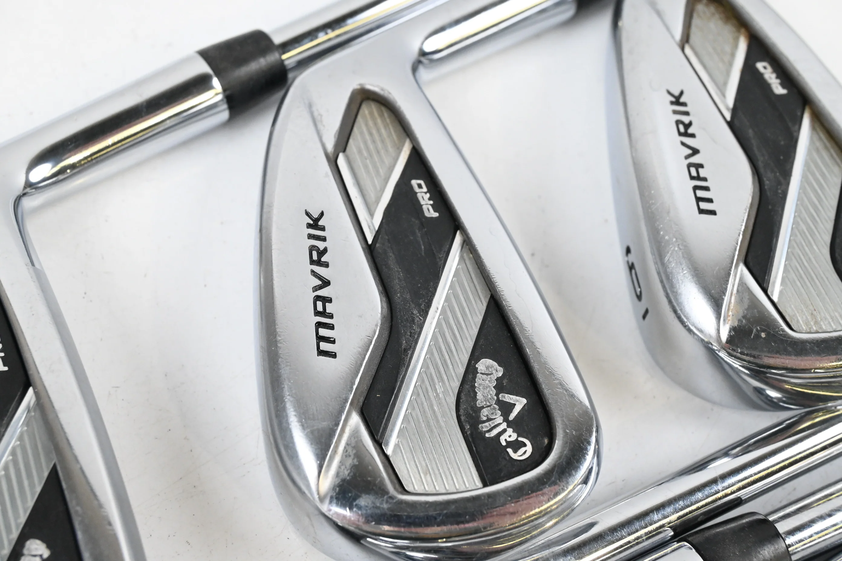 Callaway Mavrik Pro Irons / 4-PW / Stiff Flex True Temper Elevate 95 Shafts