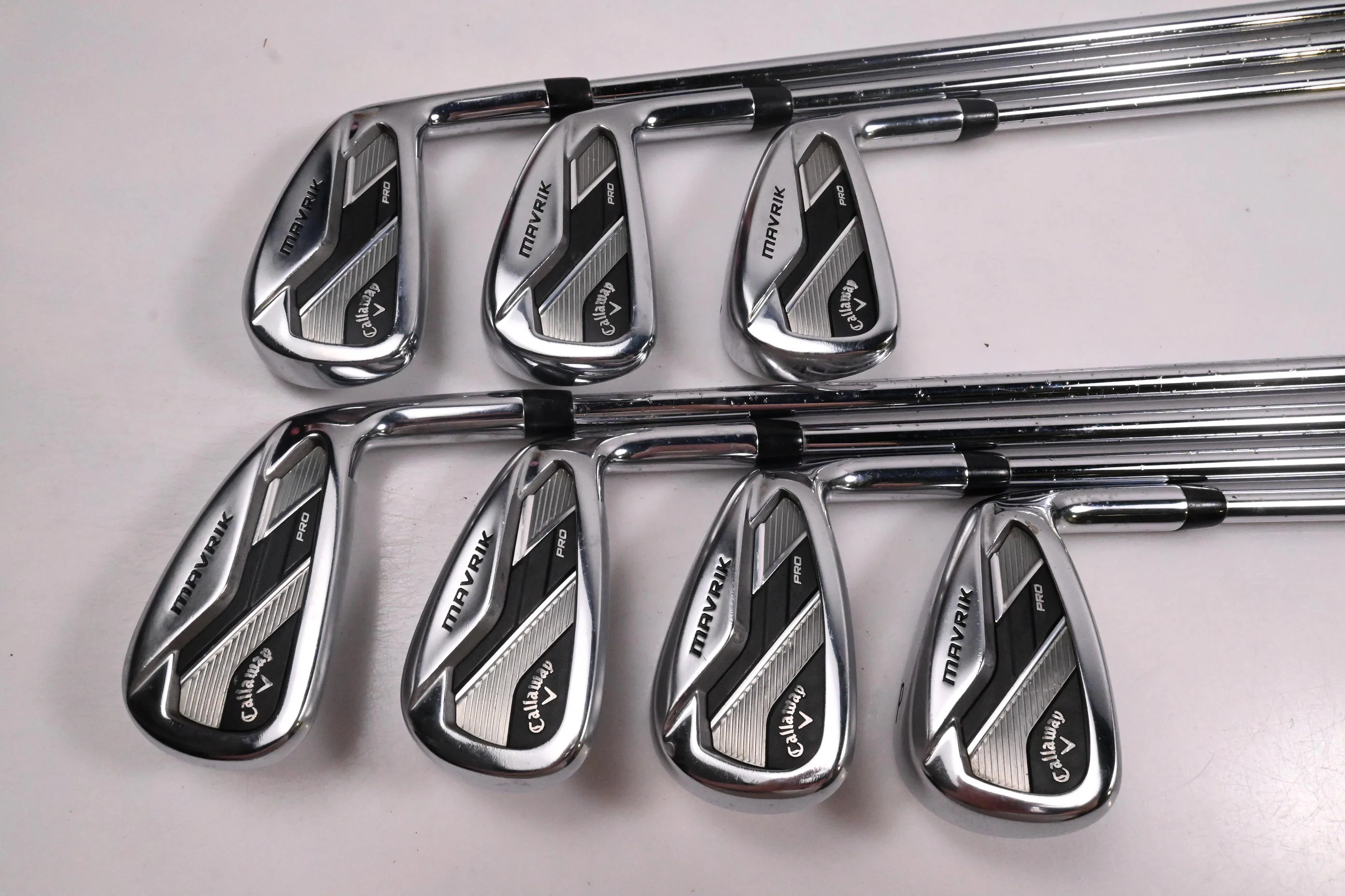 Callaway Mavrik Pro Irons / 4-PW / X-Flex Project X Shafts - Image 2