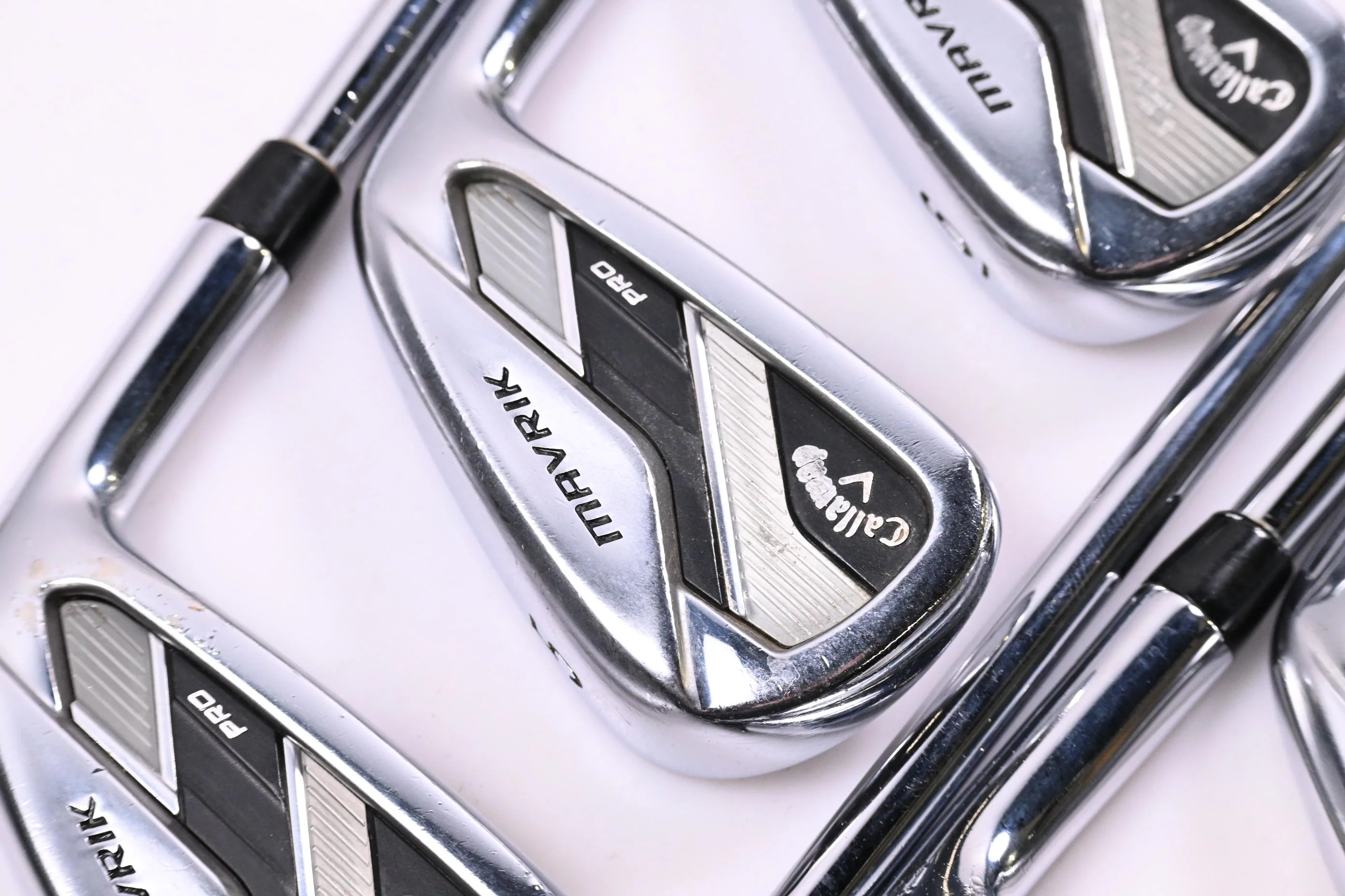 Callaway Mavrik Pro Irons / 4-PW / Stiff Flex Elevate 105 Shafts