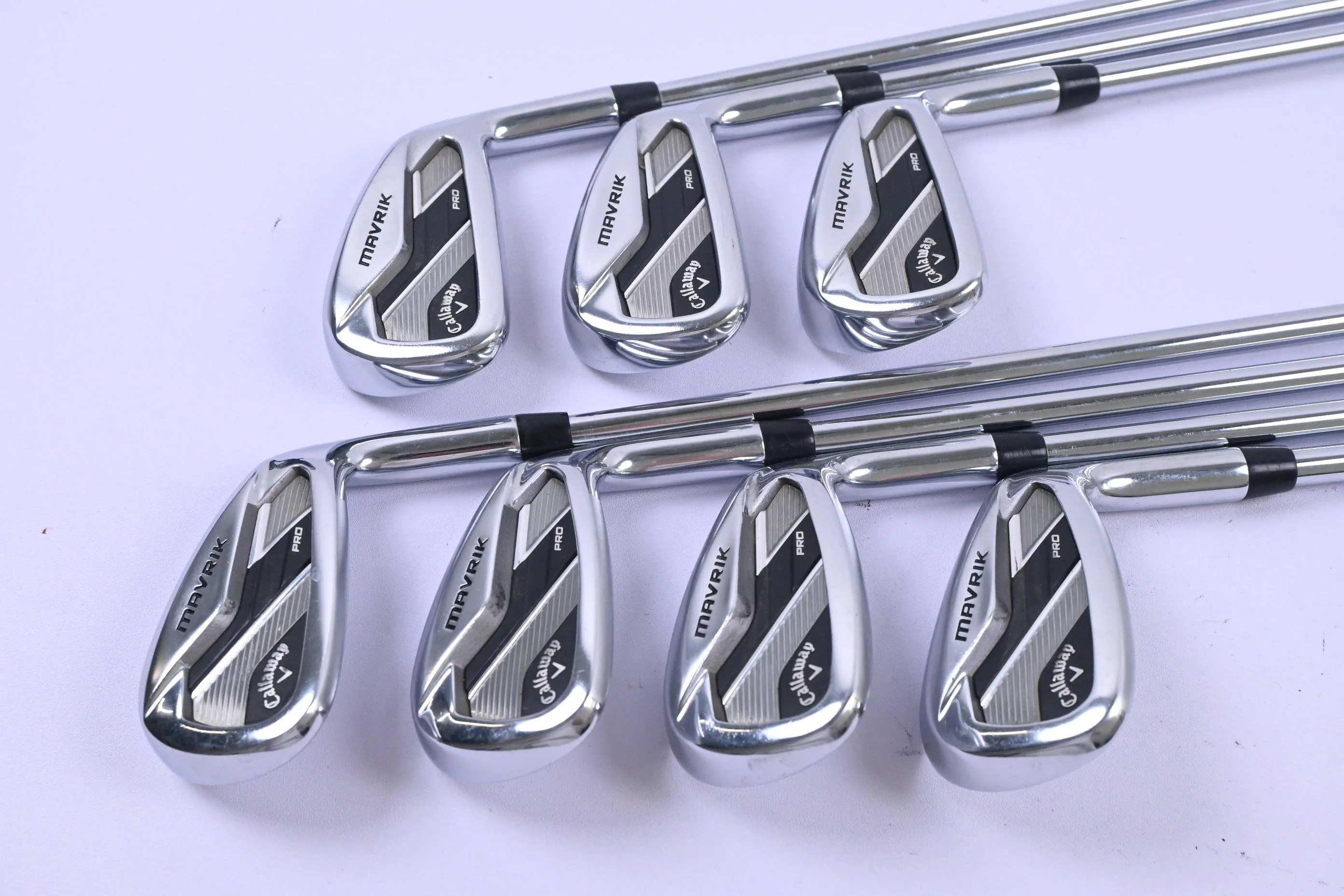 Callaway Mavrik Pro Irons / 5-PW+GW / Regular Flex Elevate 95 Shafts - Image 2