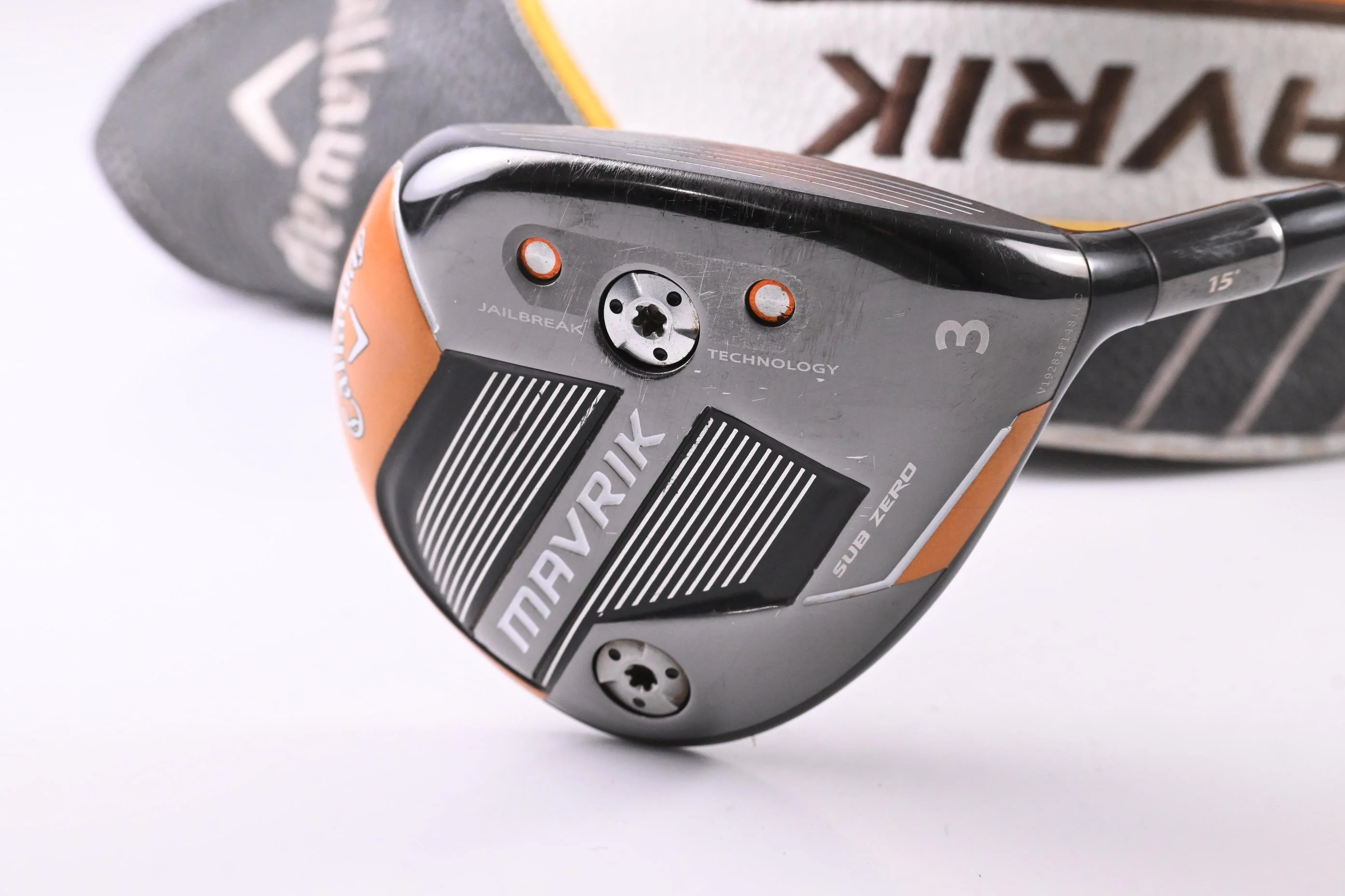 Callaway Mavrik Sub Zero #3 Wood / 15 Degree / Stiff Flex Rogue White 130 MSI 70 - Image 2