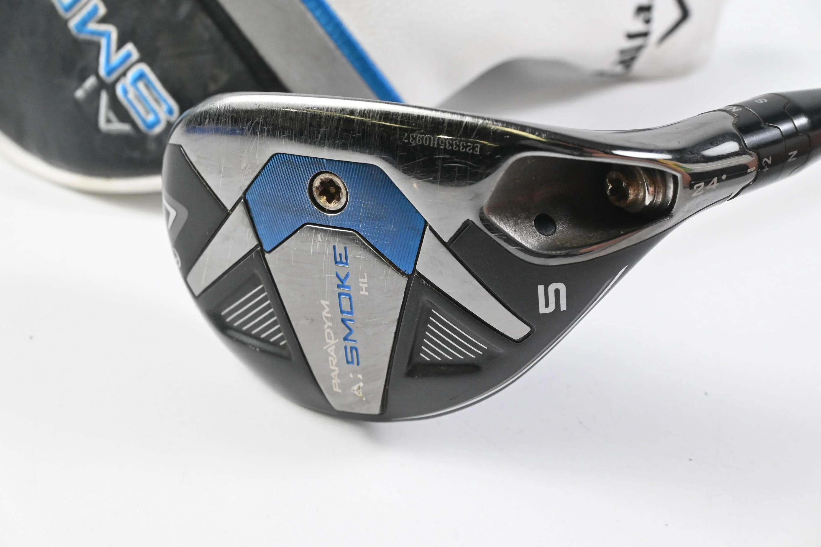 Callaway Paradym Ai Smoke HL #5 Hybrid / 24 Degree / Senior Flex Cypher 2.0 50 - Image 2