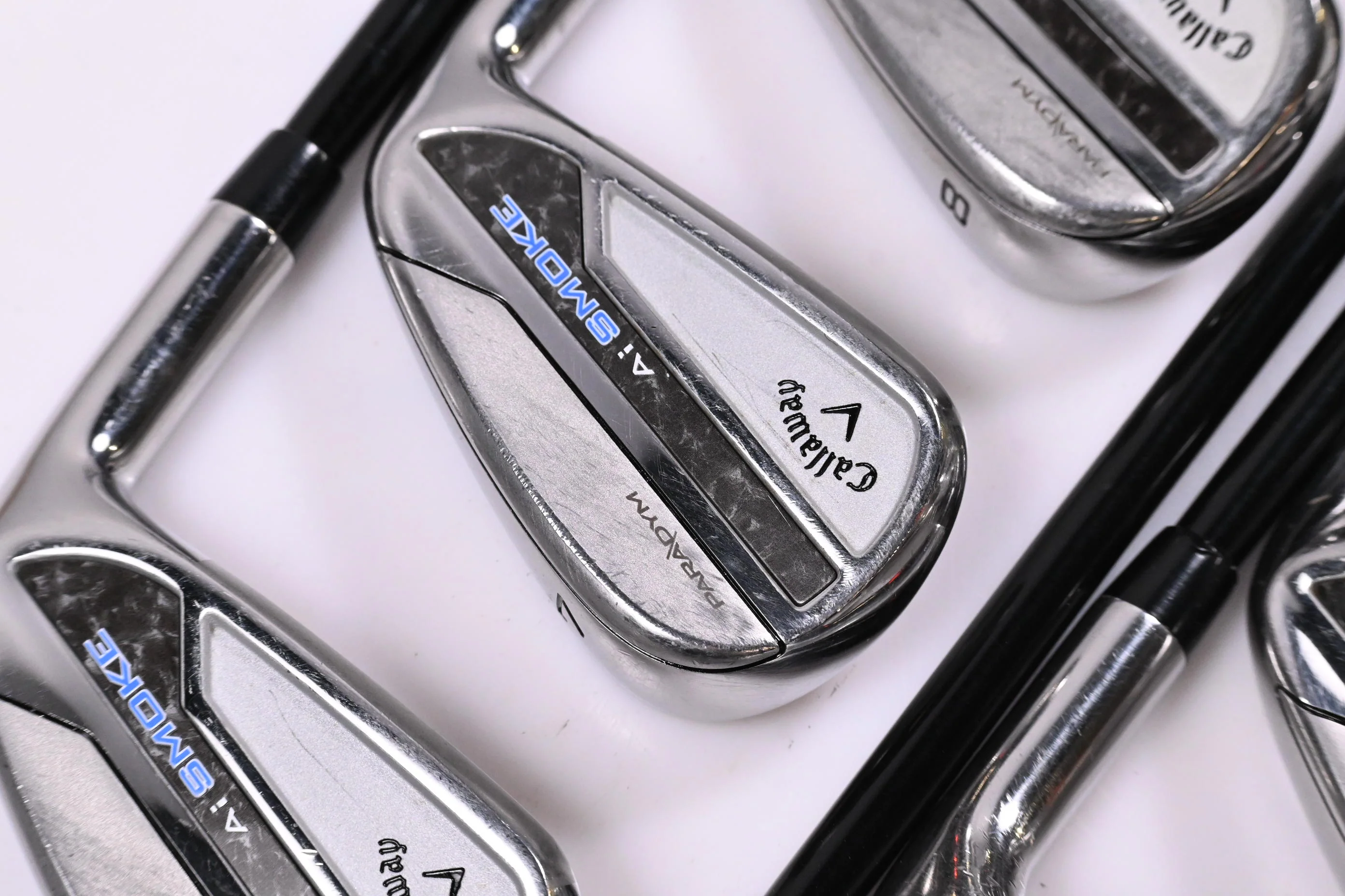 Callaway Paradym Ai Smoke Irons / 6-PW+GW+SW / Regular Flex MMT 85 Shafts